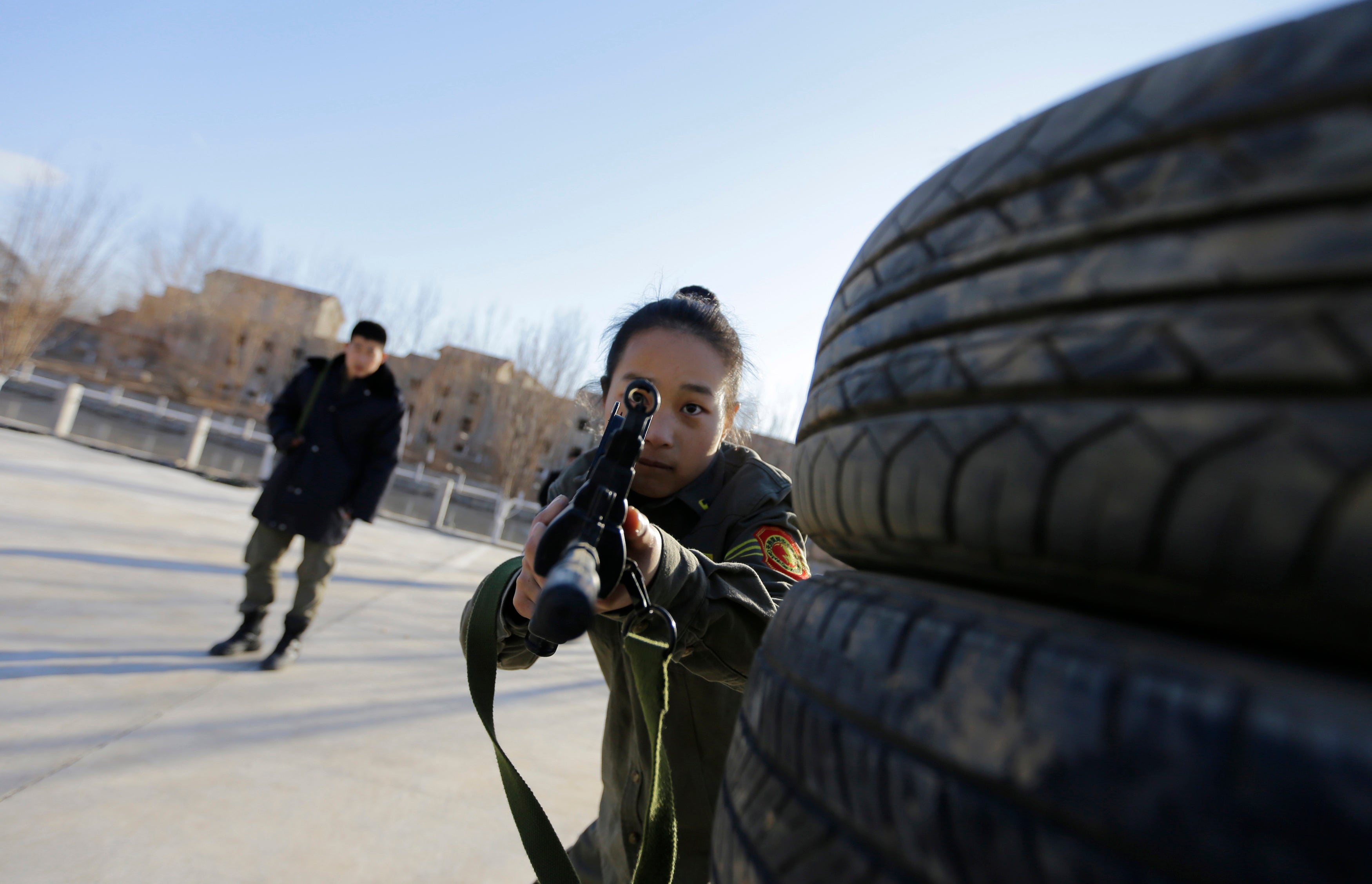 Beijing Training bodyguards in China Pictures CBS News