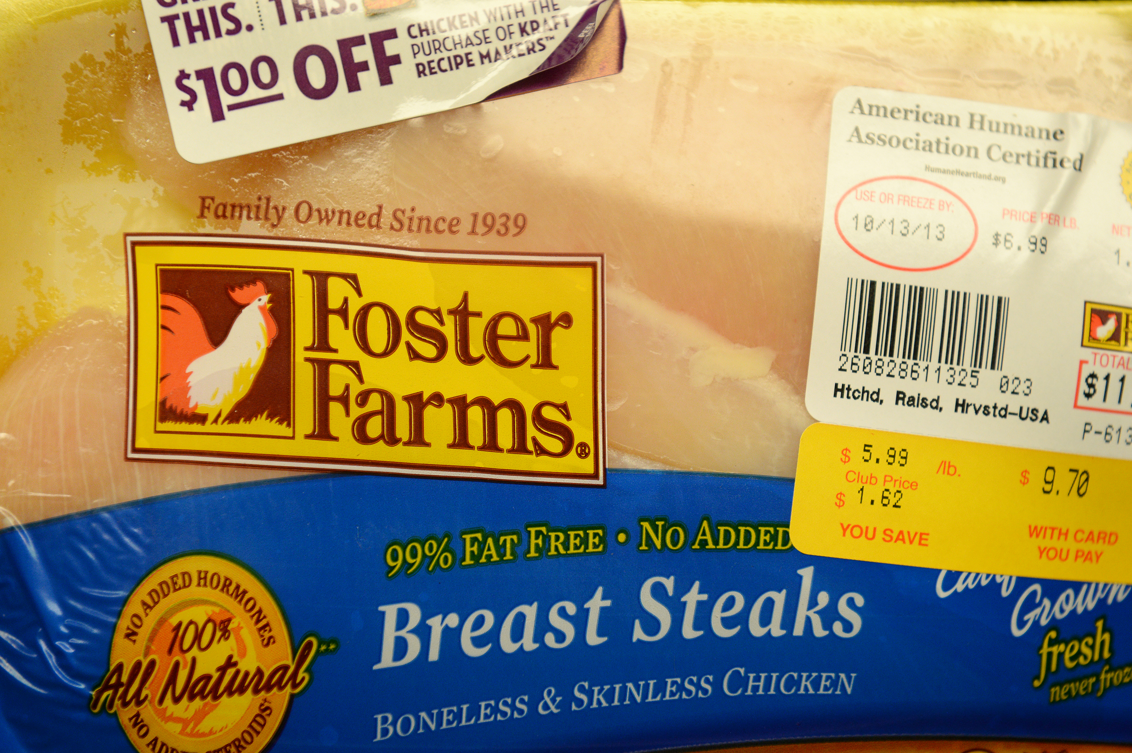 Foster Farms, California chicken producer linked to salmonella, issues