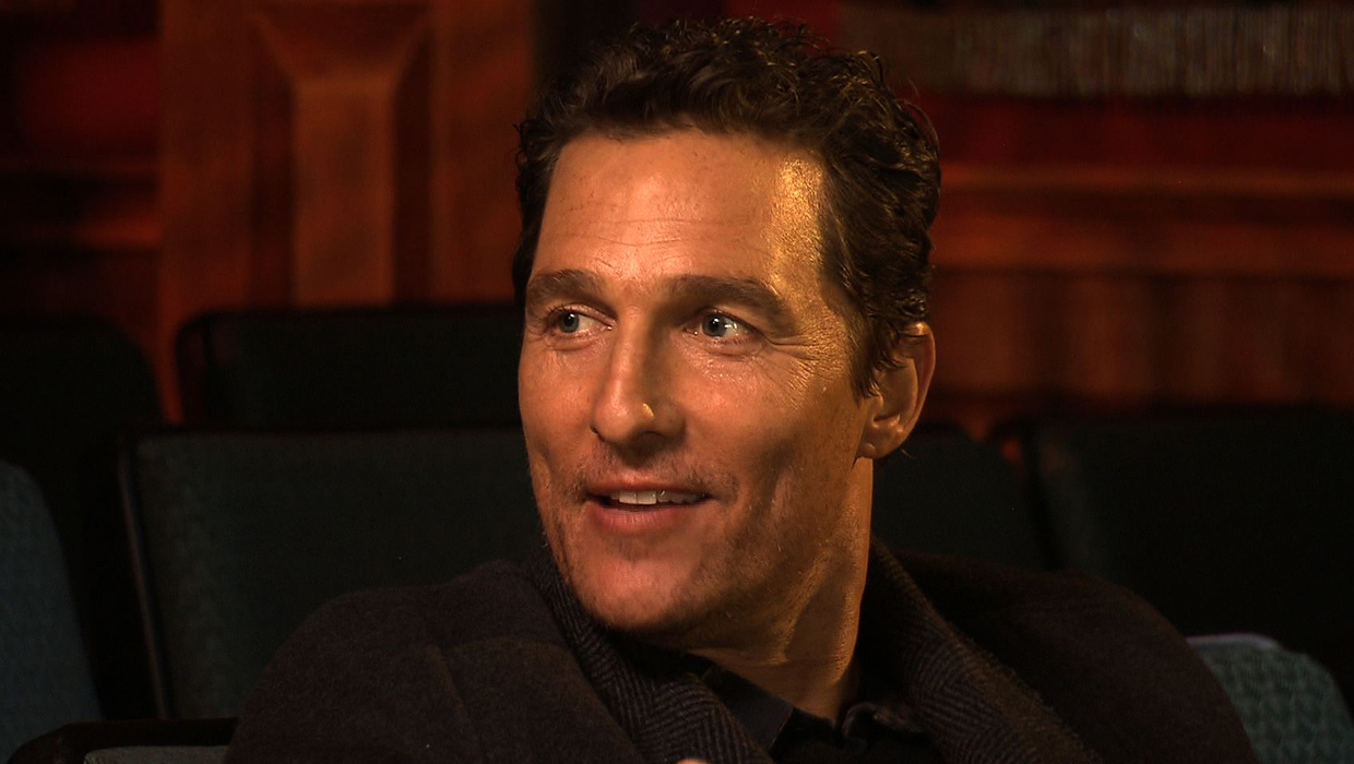 Matthew McConaughey relished playing a "great slimeball" in "Wolf of