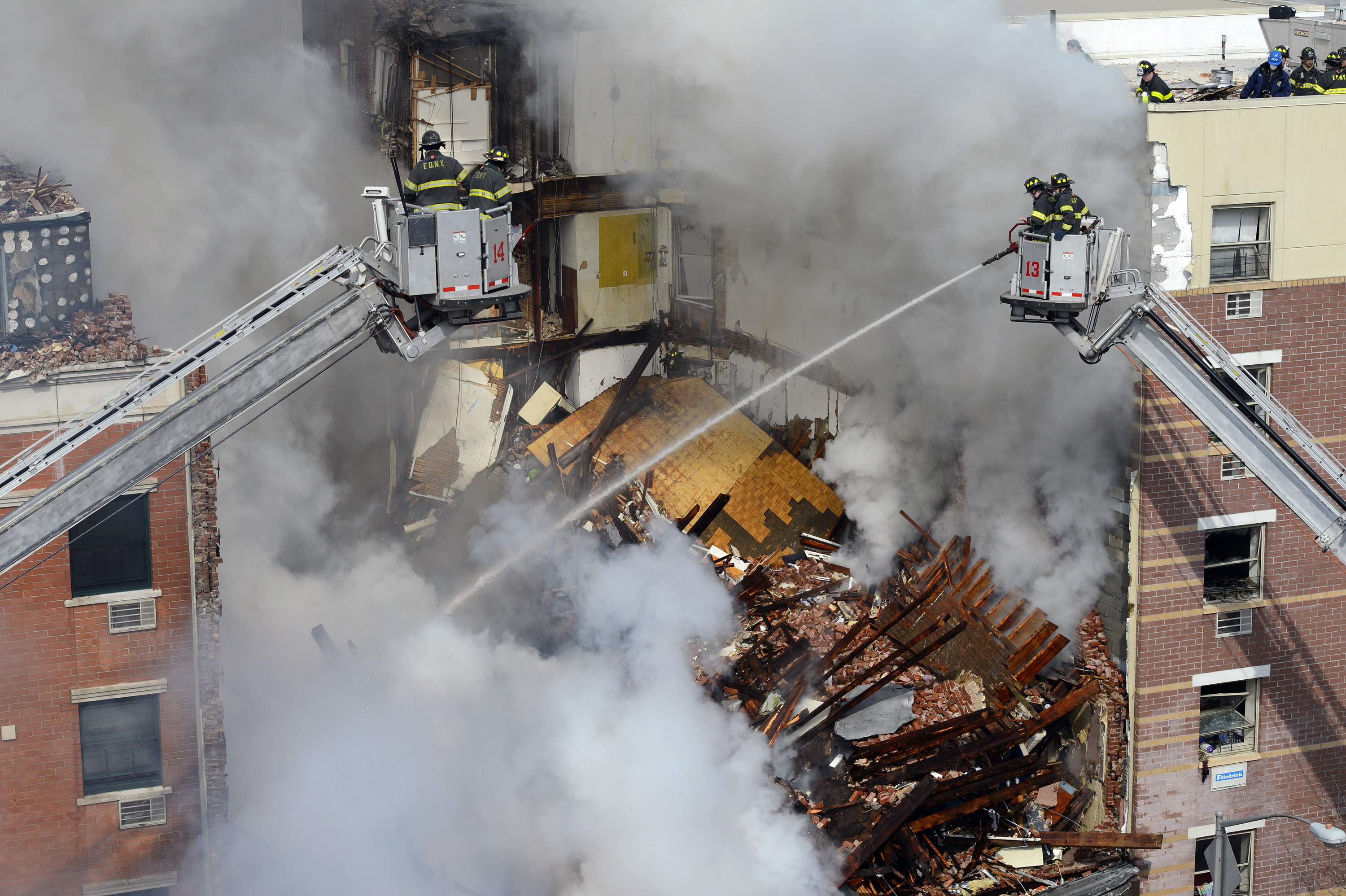 Massive explosion levels 2 buildings in NYC; 3 dead CBS News