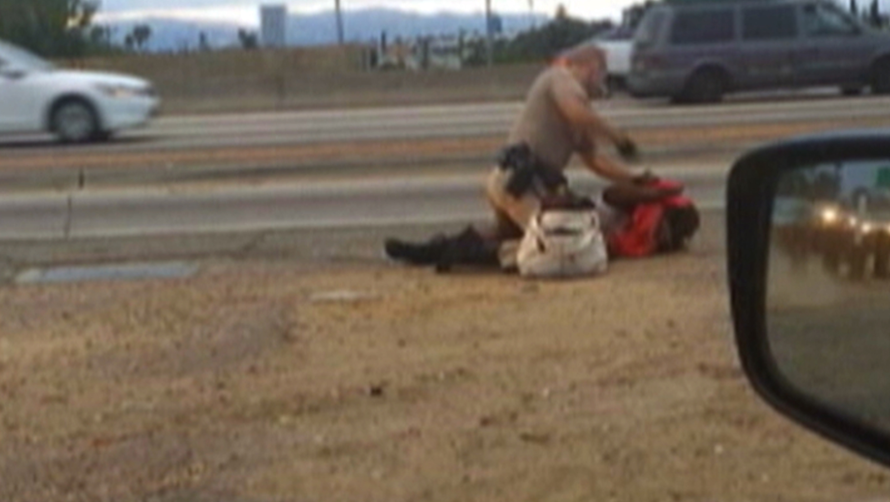 California Highway Patrol Beating Video Officer Could Face Serious Charges Agency Says Cbs 