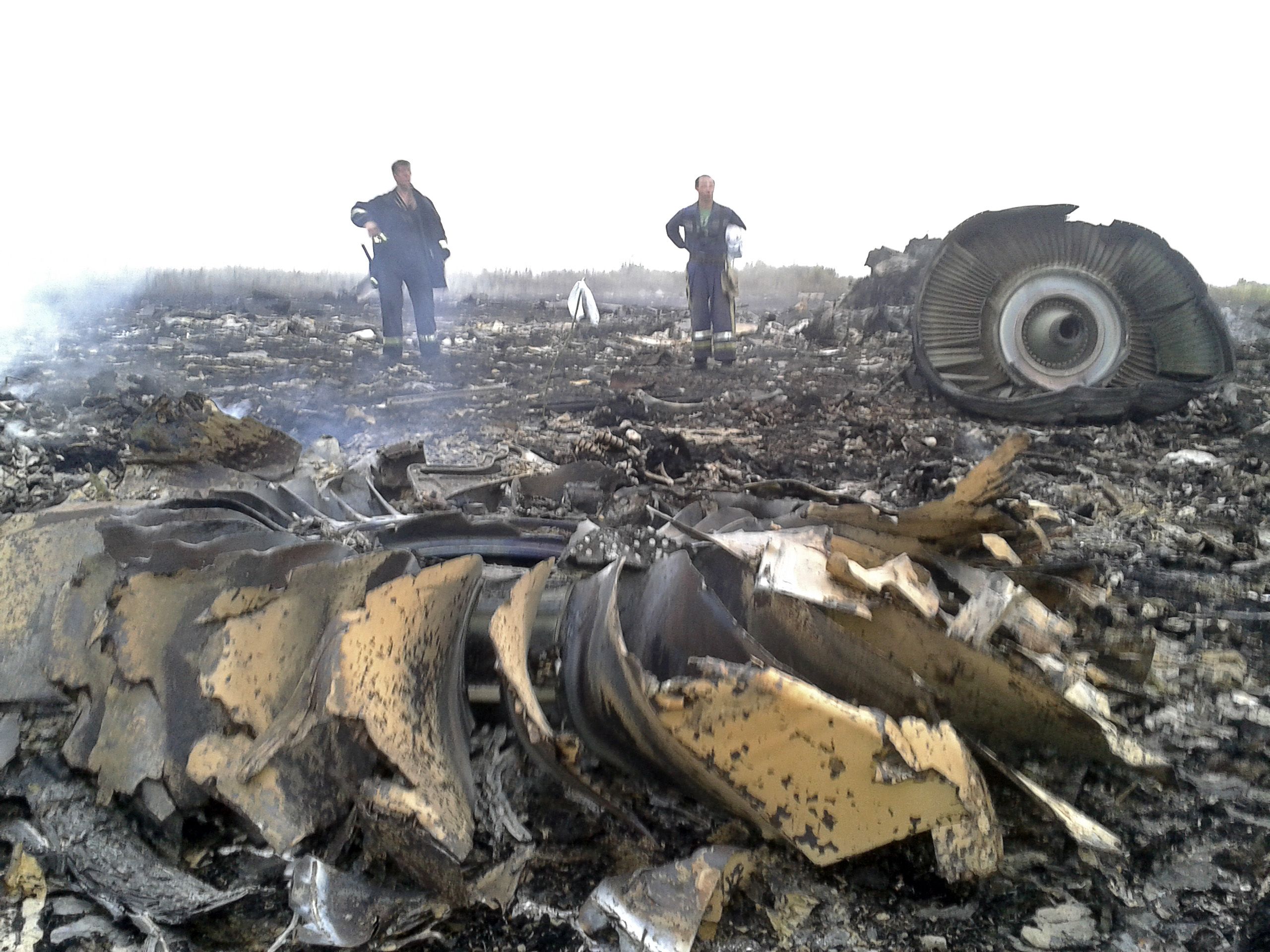 Malaysia Airlines Flight 17 Plane with 295 on board shot down in