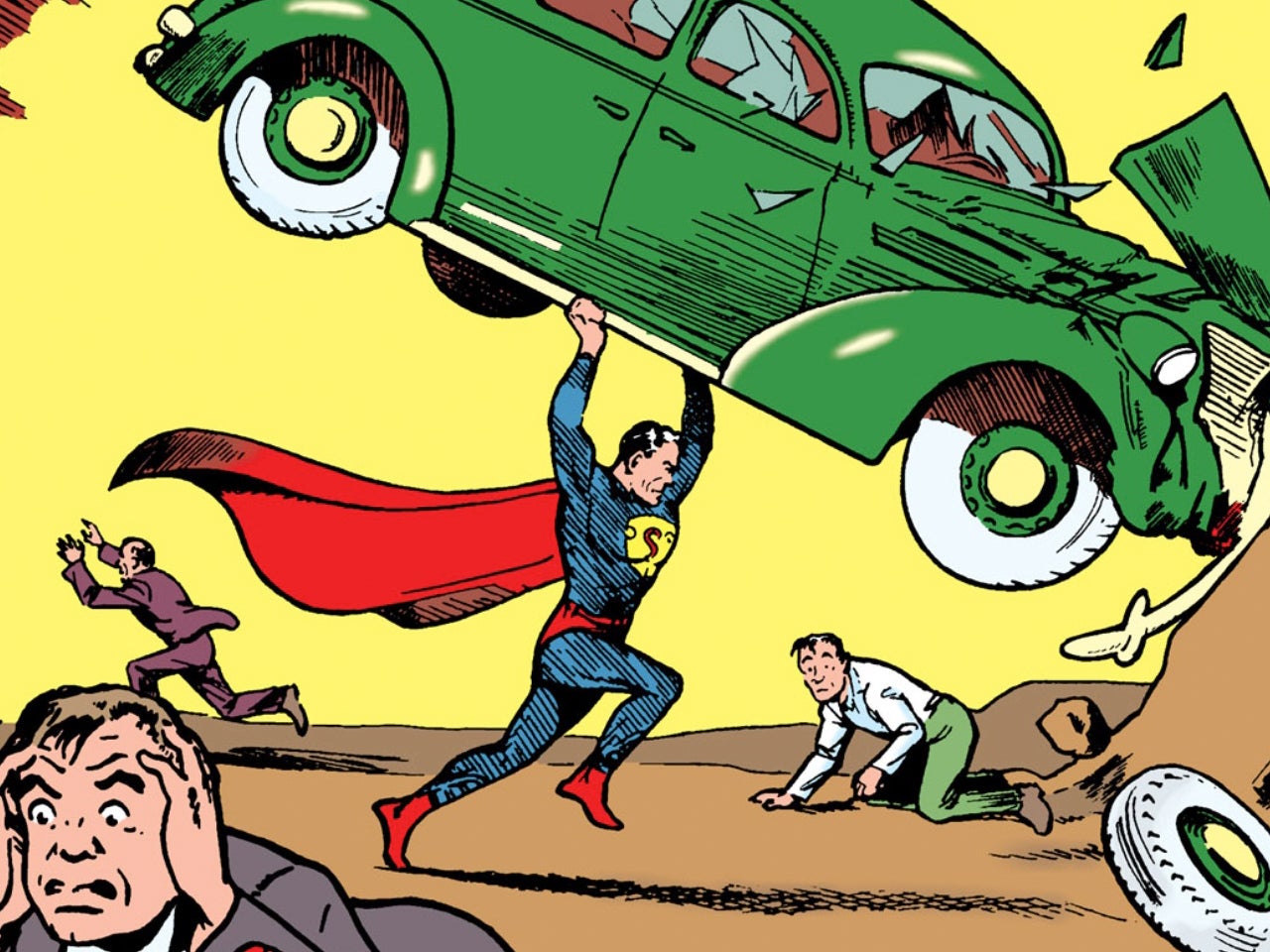 Original superman comic sells for record sum cbs news