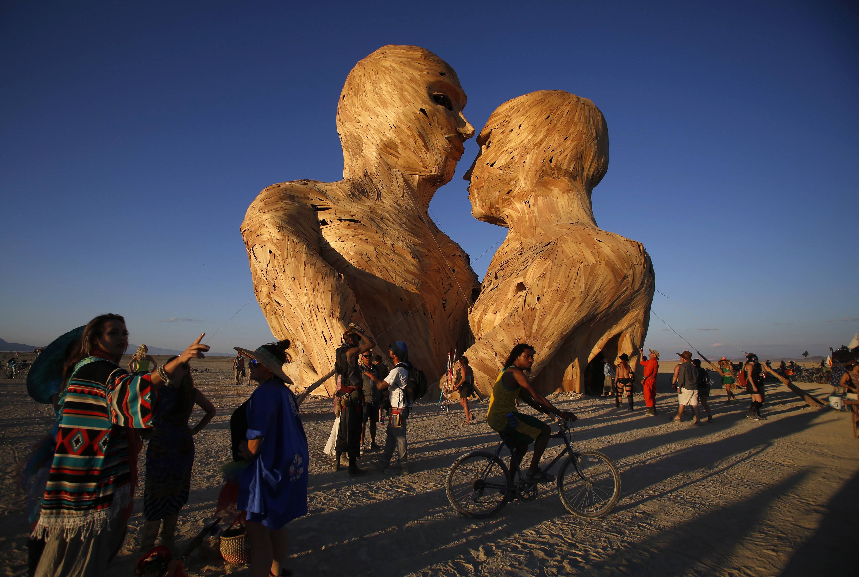Burning Man: Worlds wildest festival in Nevada desert 