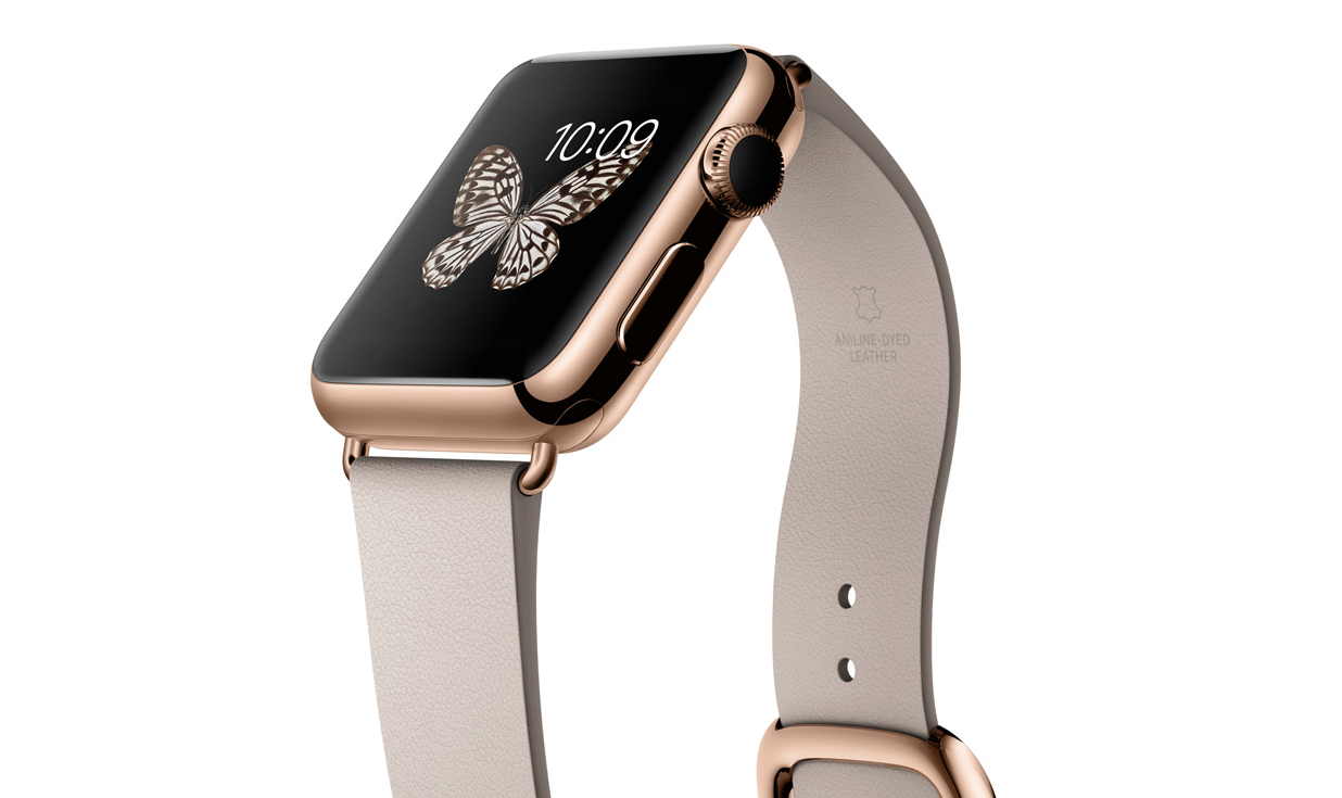Para kauçuğu Öğretmenler Günü kartel  How much will the 18 karat gold Apple Watch cost? - CBS News