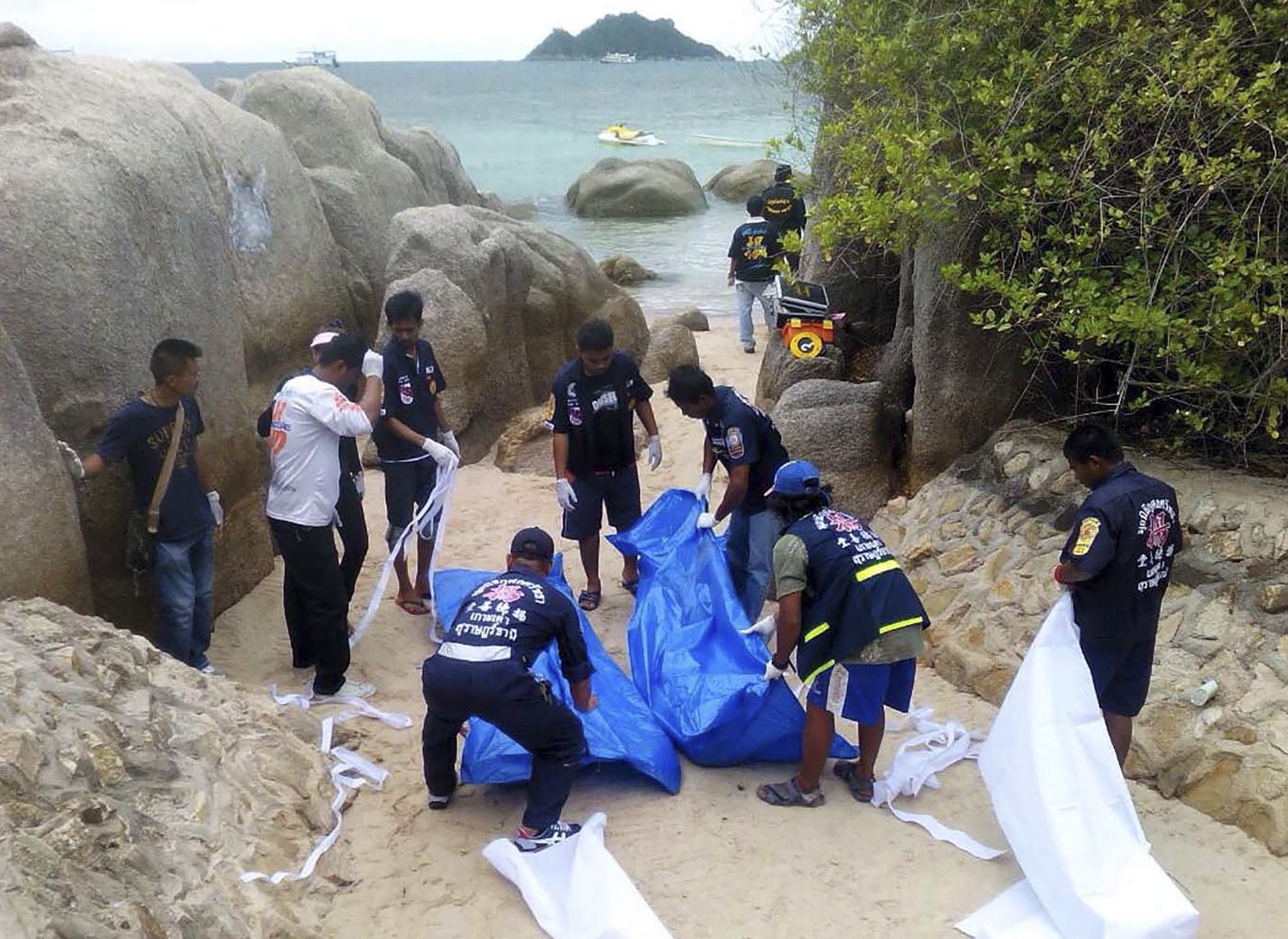 british tourist found dead on beach