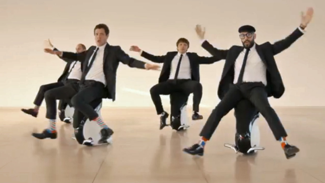 Ok Go Gets Creative Again For I Won T Let You Down Music Video Cbs News