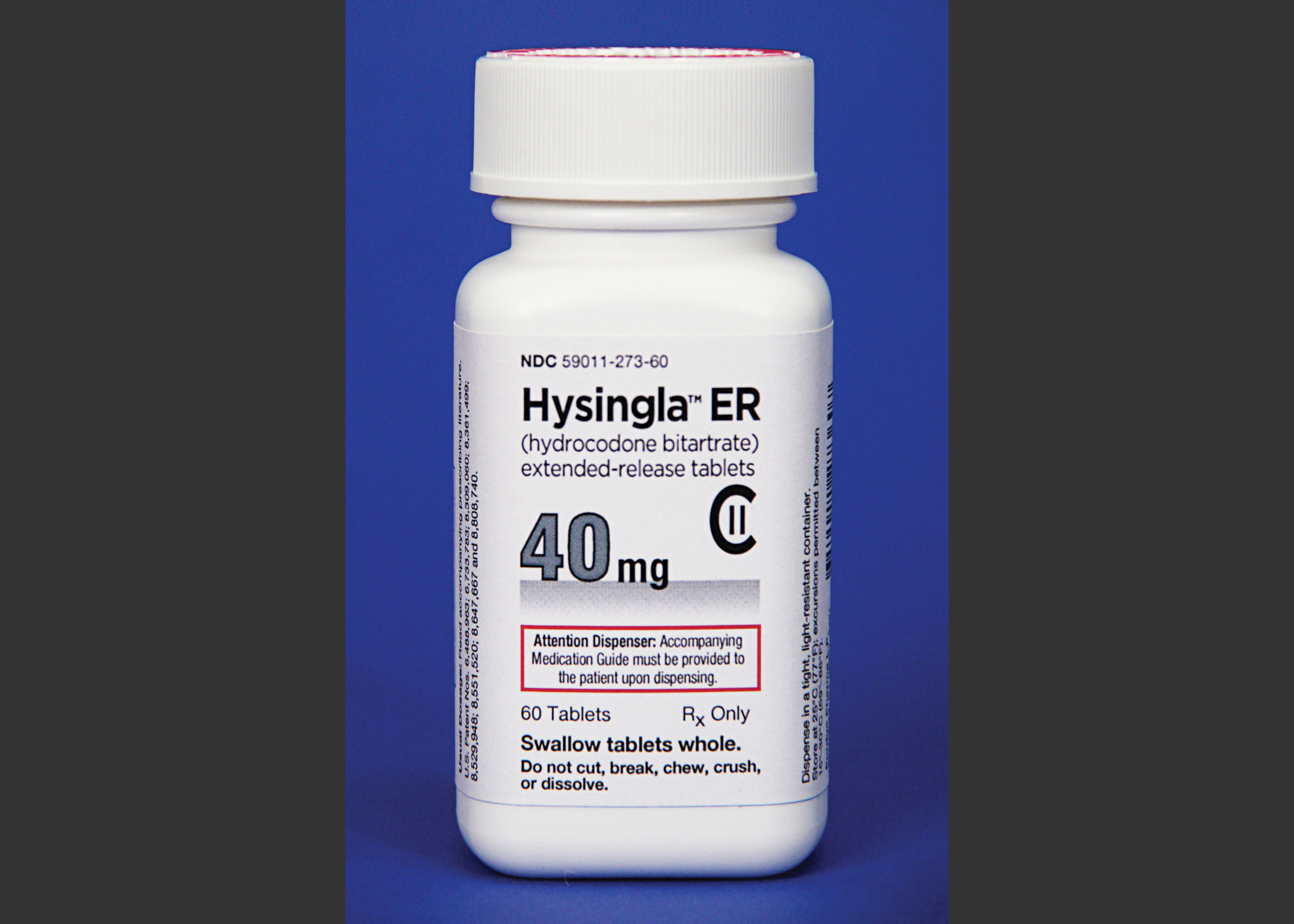 FDA approves new, hardtoabuse hydrocodone painkiller CBS News