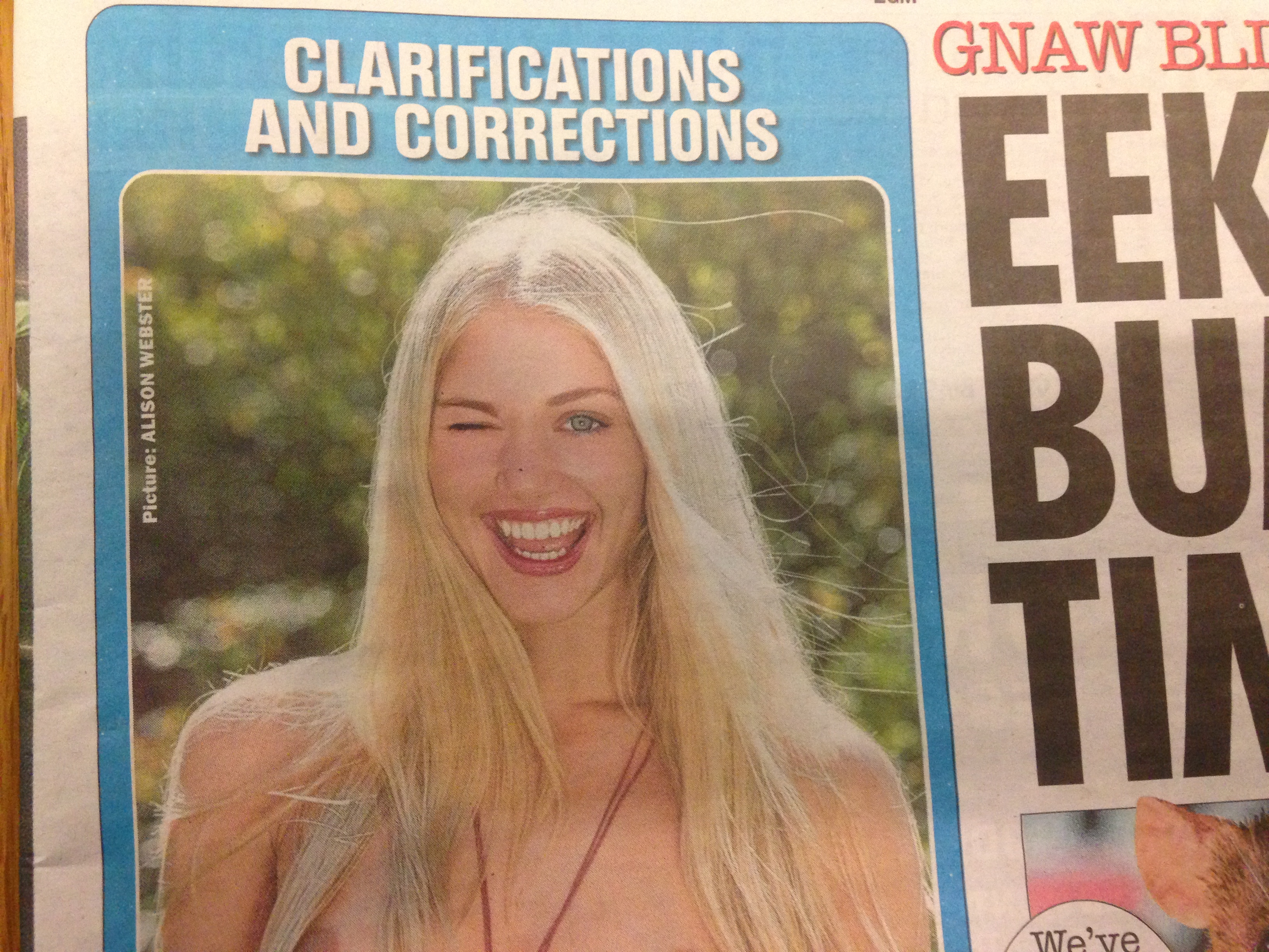 The Sun Brings Back Page 3 Girl Topless Model After Rupert Murdoch
