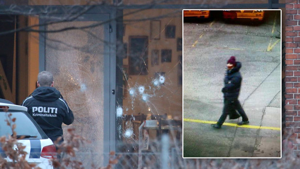 Copenhagen, Denmark, cafe attacked in deadly shooting at free speech