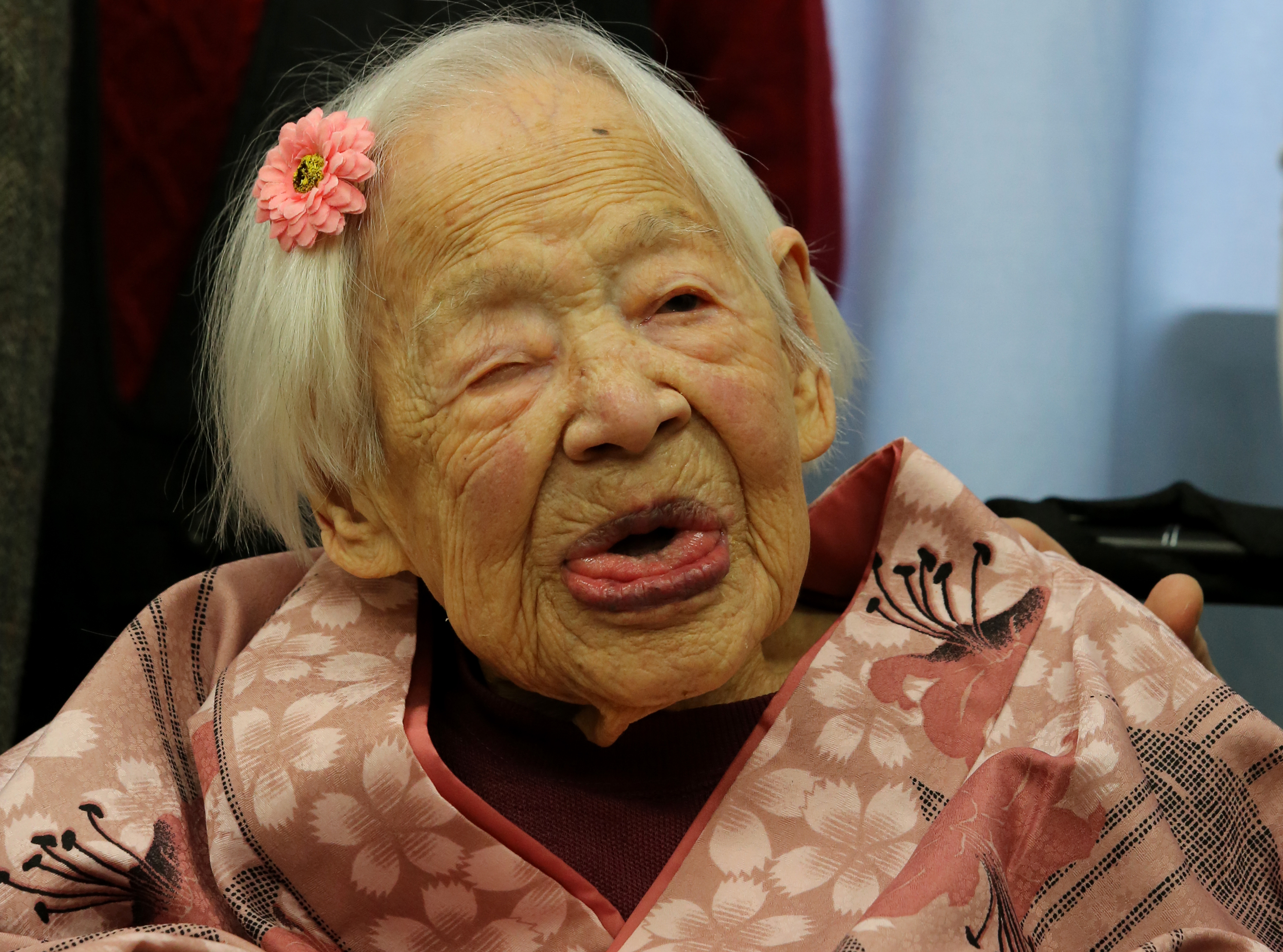 World s Oldest Person Misao Okawa Dies CBS News