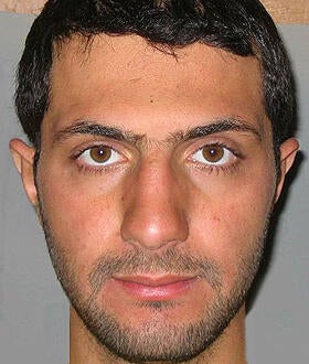 An undated photo released by Syrian officials shows a man believed to be Abu Muhammad al-Golani, the leader of Al Qaeda's Syrian branch, the Nusra Front