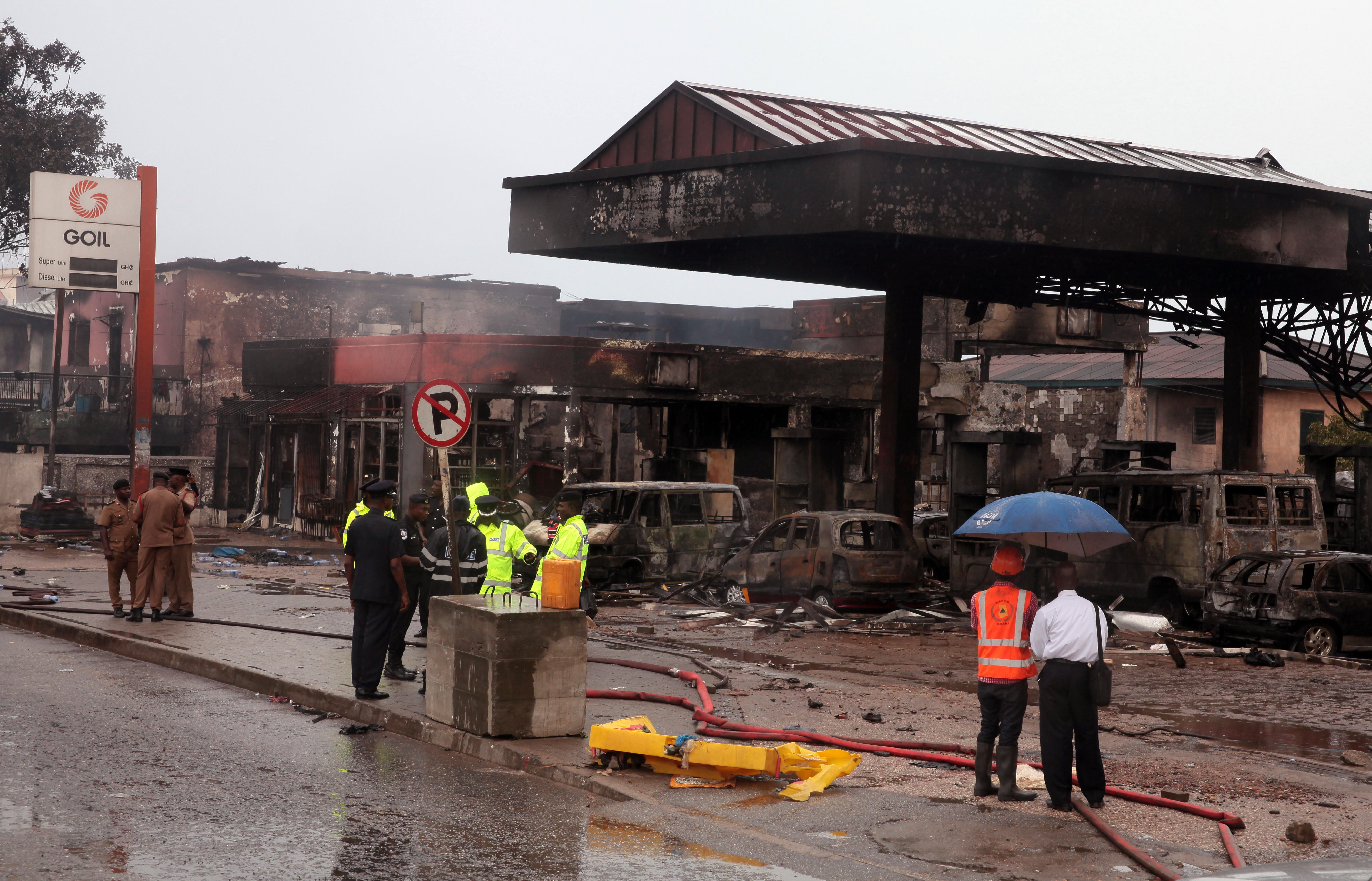 Death toll from Ghana explosion more than doubles to 150 CBS News