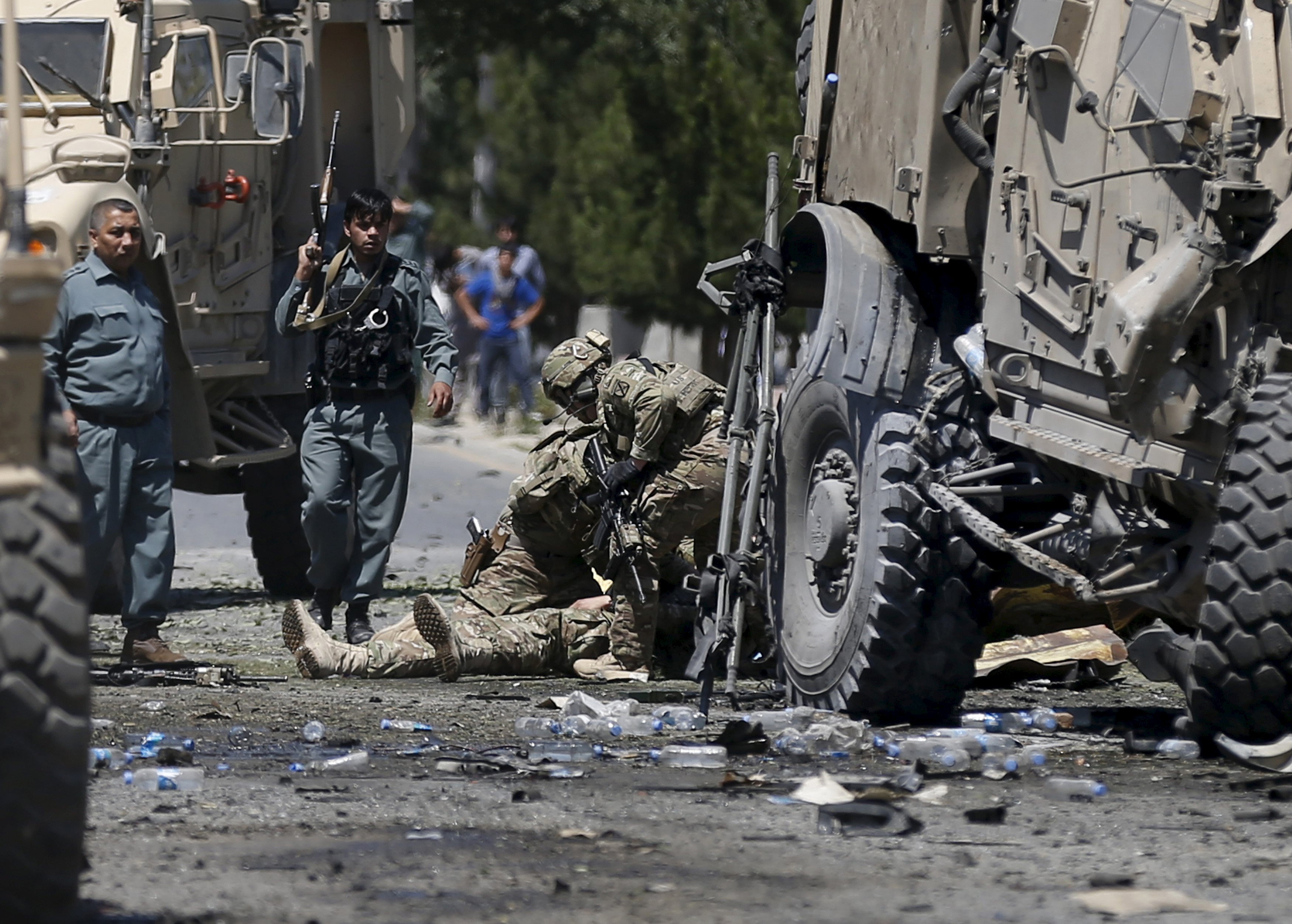 Deadly Kabul Suicide Bombing Injures Dozens Including 2 U S Soldiers Cbs News [ 2504 x 3500 Pixel ]