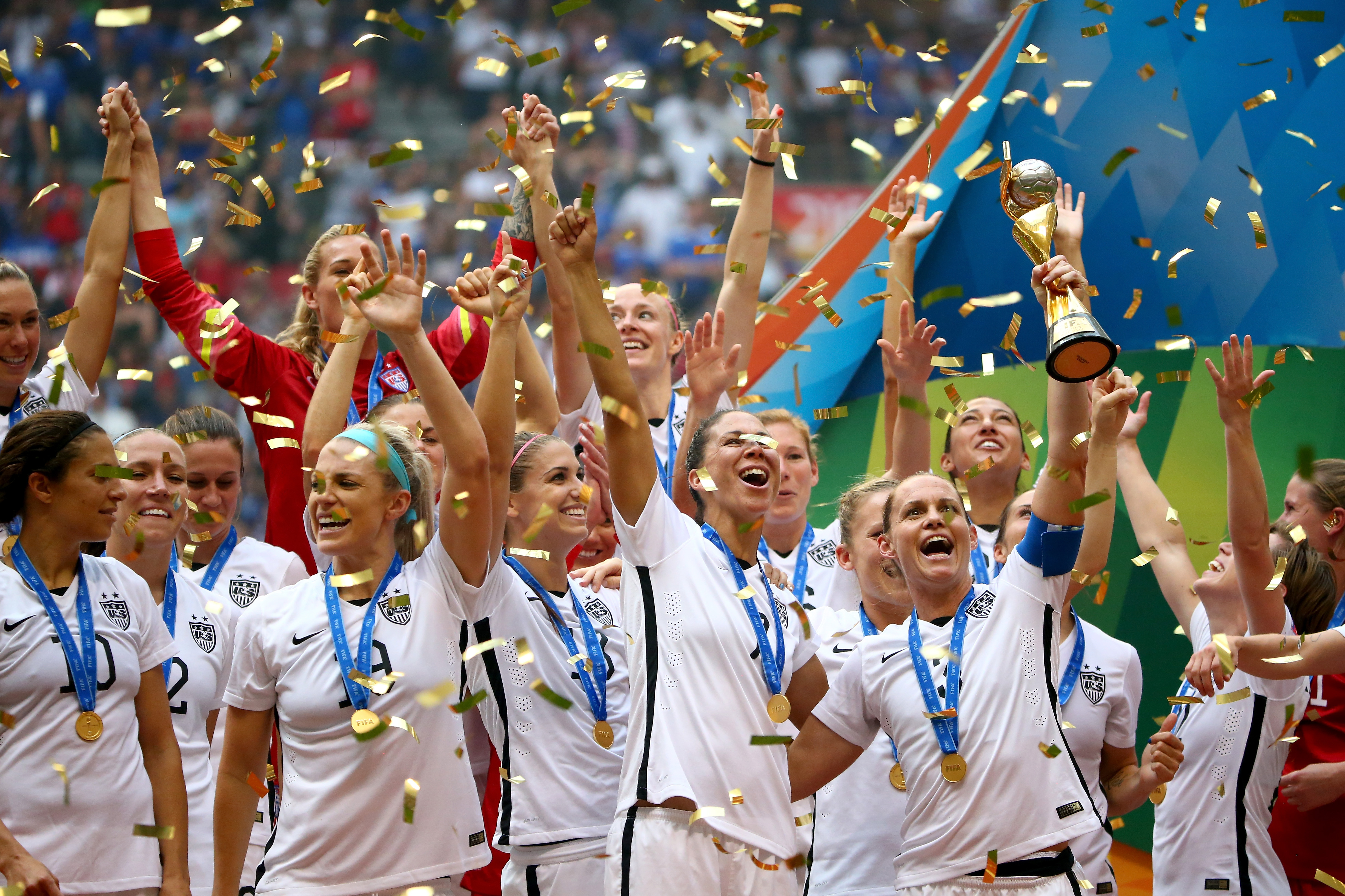 Women's World Cup USA celebrations continue after recordbreaking win