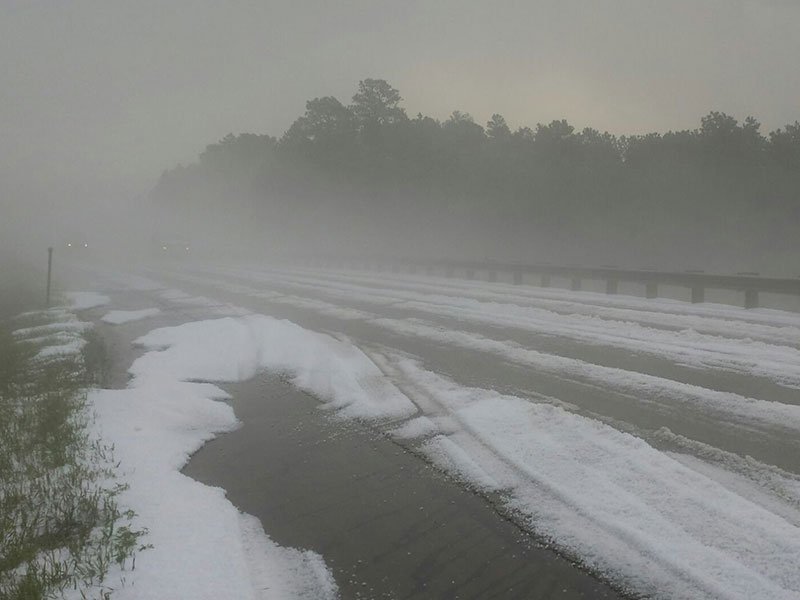 Summer hail prompts use of snowplows near Rapid City, South Dakota CBS News