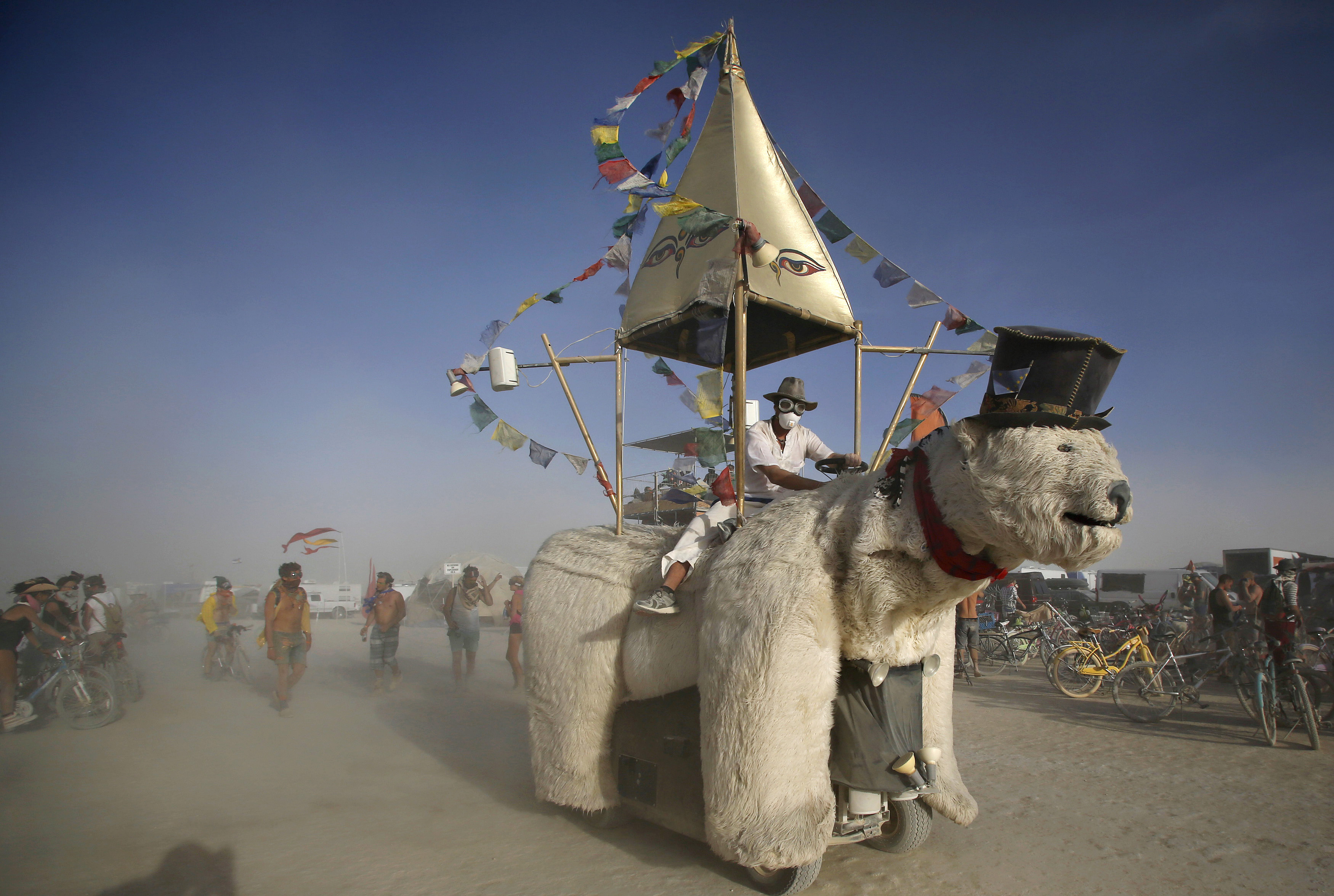 Burning Man Festival Burning Man 2015 Carnival of Mirrors Pictures