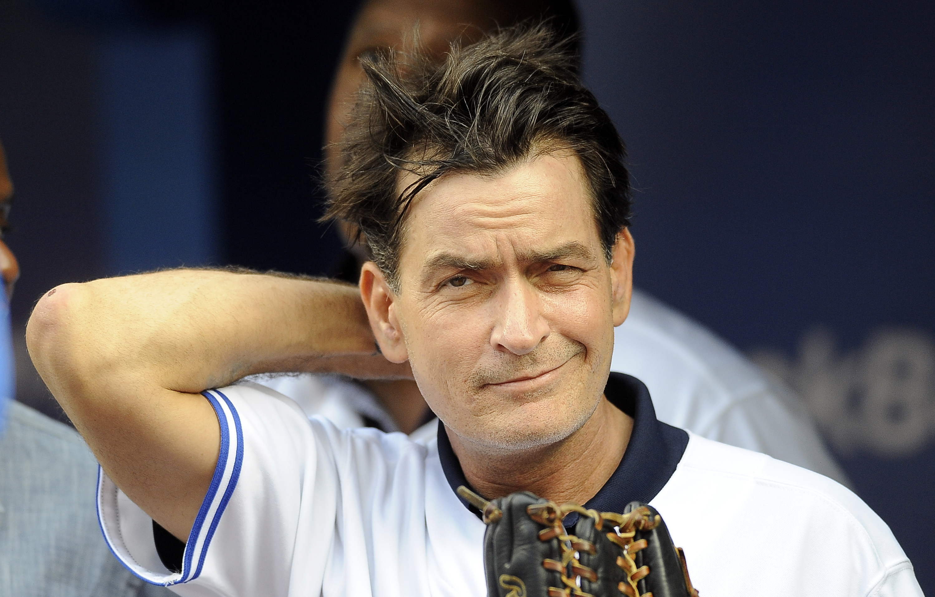 Charlie Sheen Celebrities With Hiv Aids Pictures Cbs News