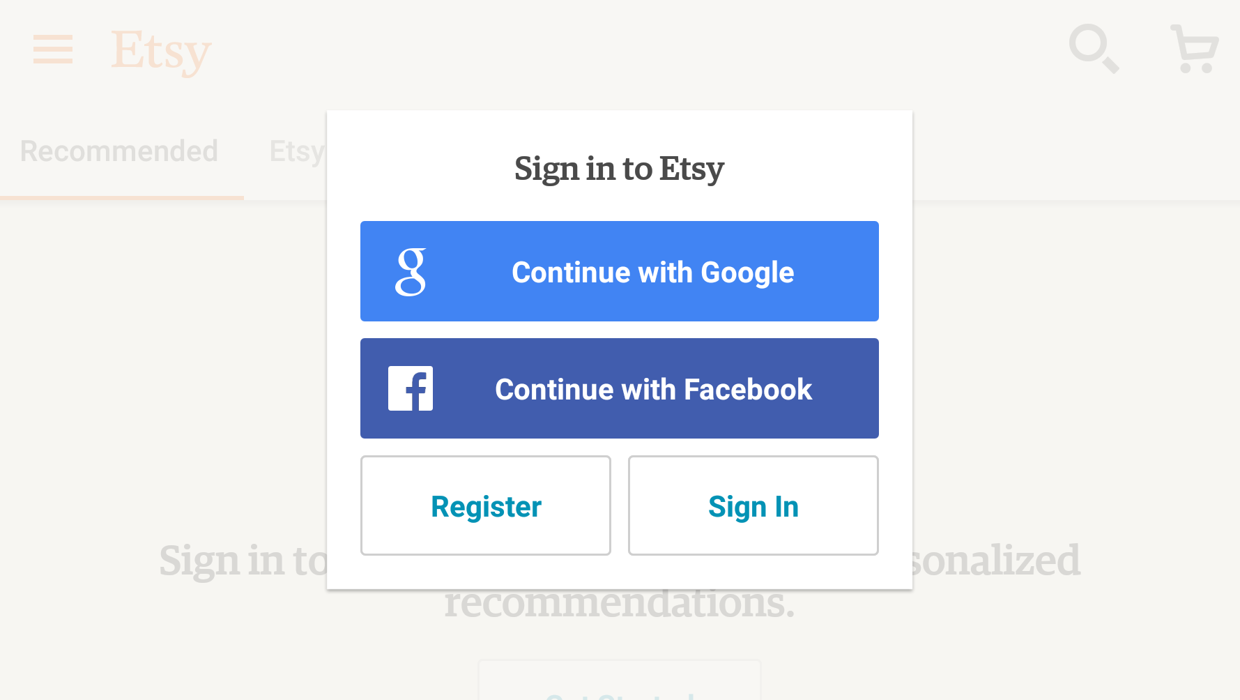 Facebook login sign Set up