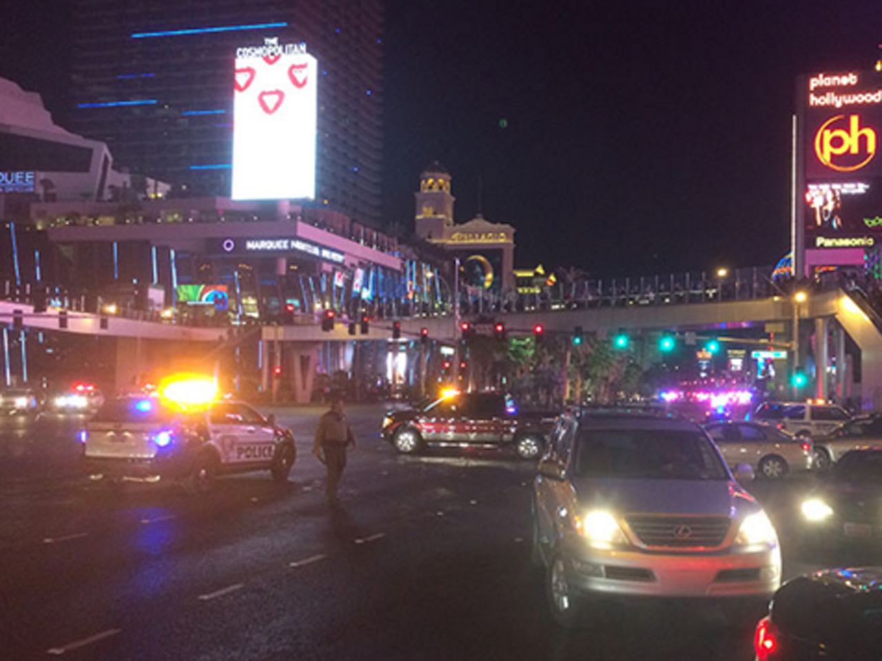 Dozens of pedestrians mowed down in Vegas Strip hitandrun CBS News