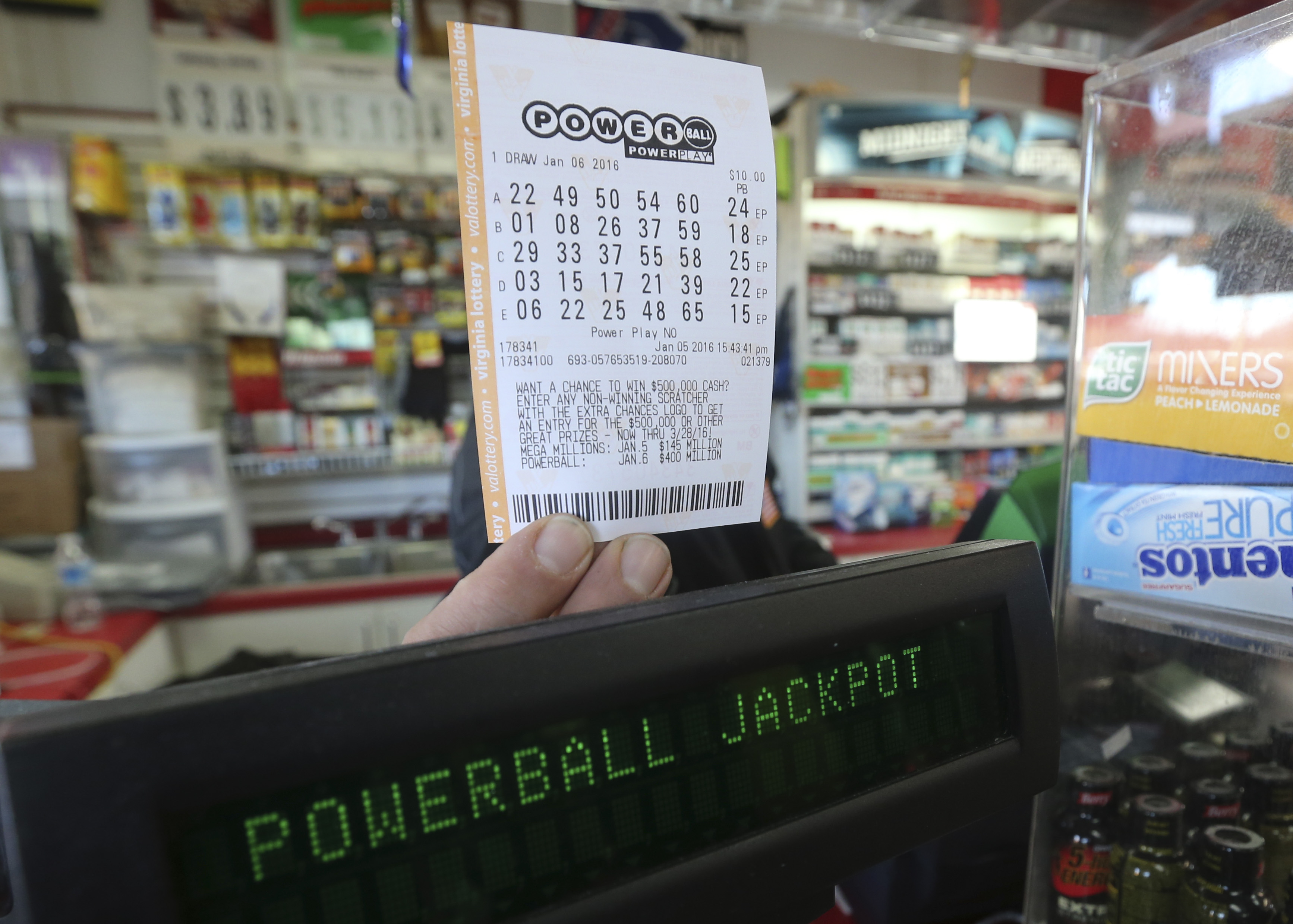 Winning Powerball numbers picked for $500M jackpot - CBS News3469 x 2480