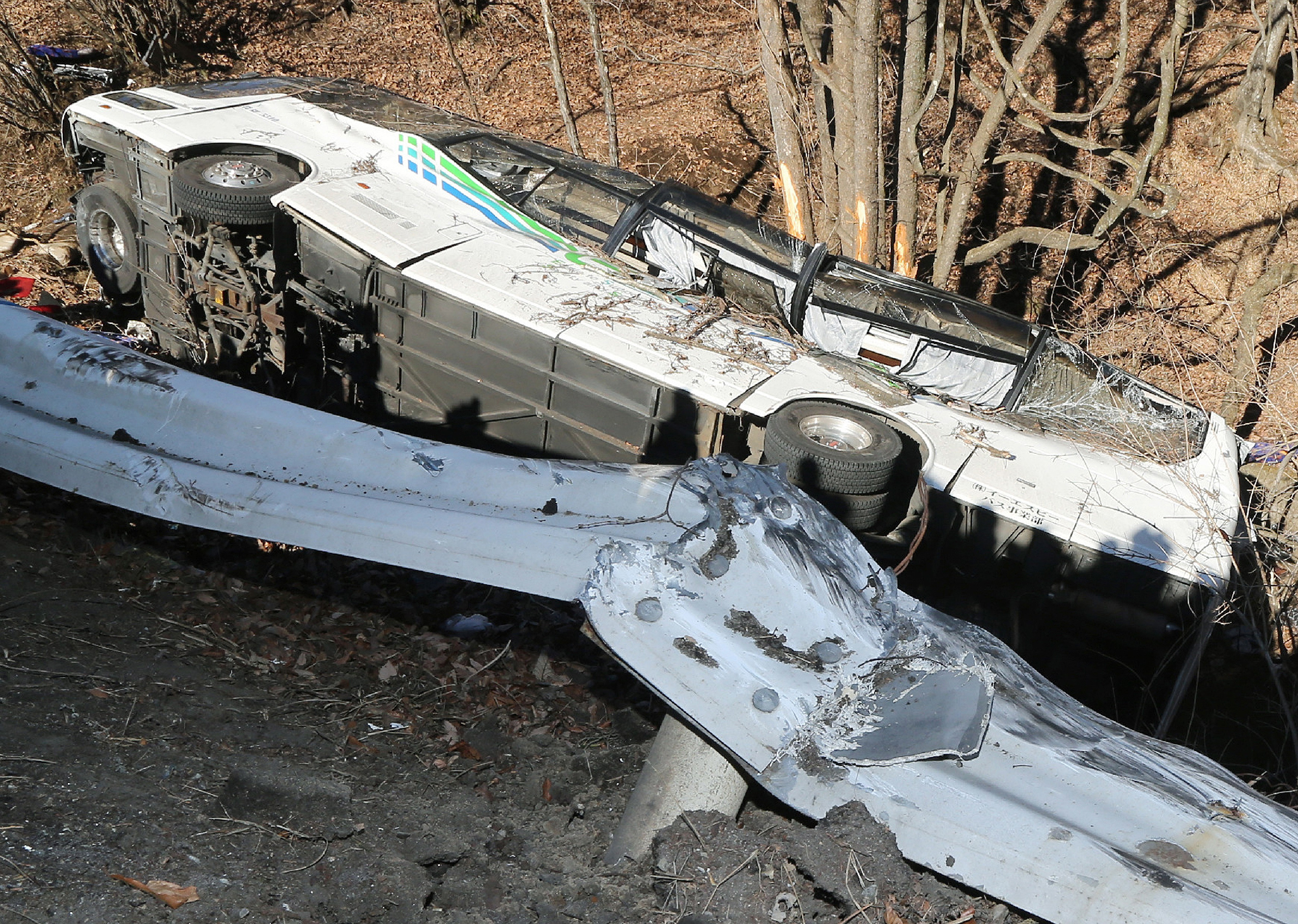 14 killed, dozens injured in Japan ski tour bus crash - CBS News