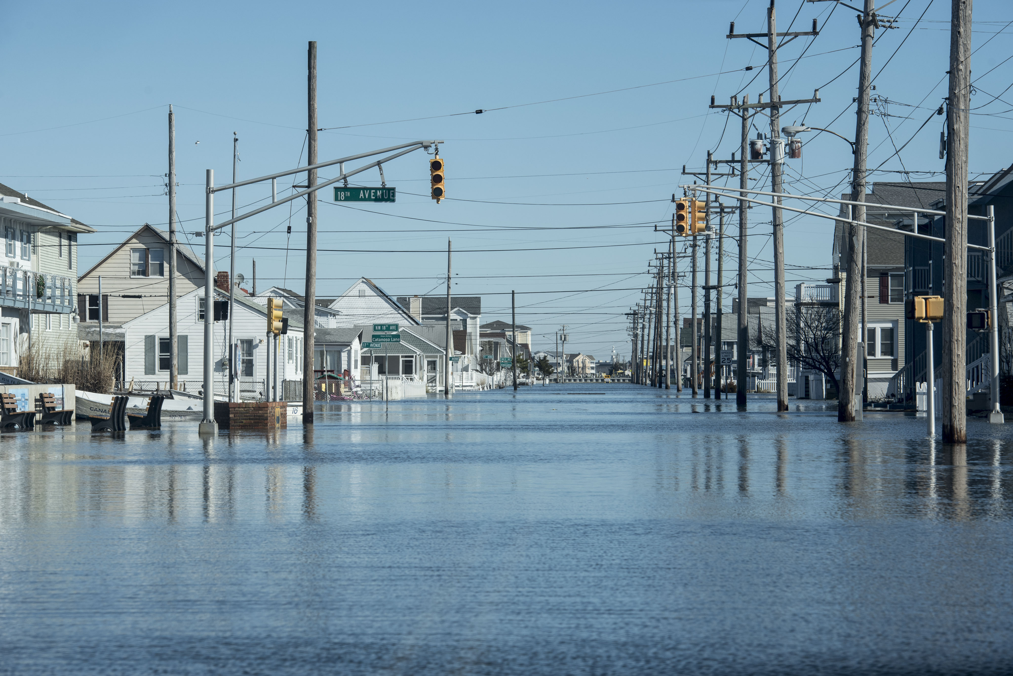 Floodwaters ravage Jersey shore towns after record storm CBS News