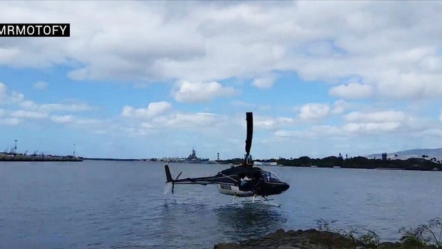 Pearl Harbor helicopter crash: Man describes trying to