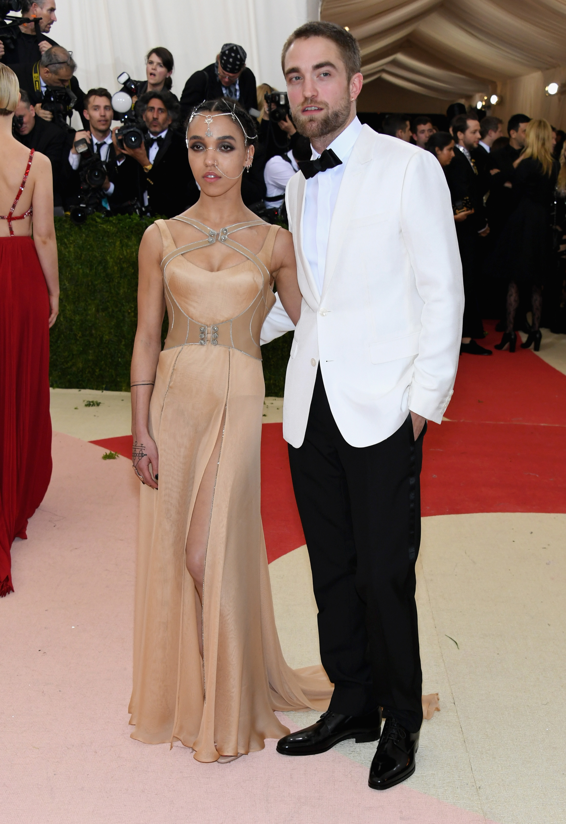 Robert Pattinson says he and FKA Twigs are 