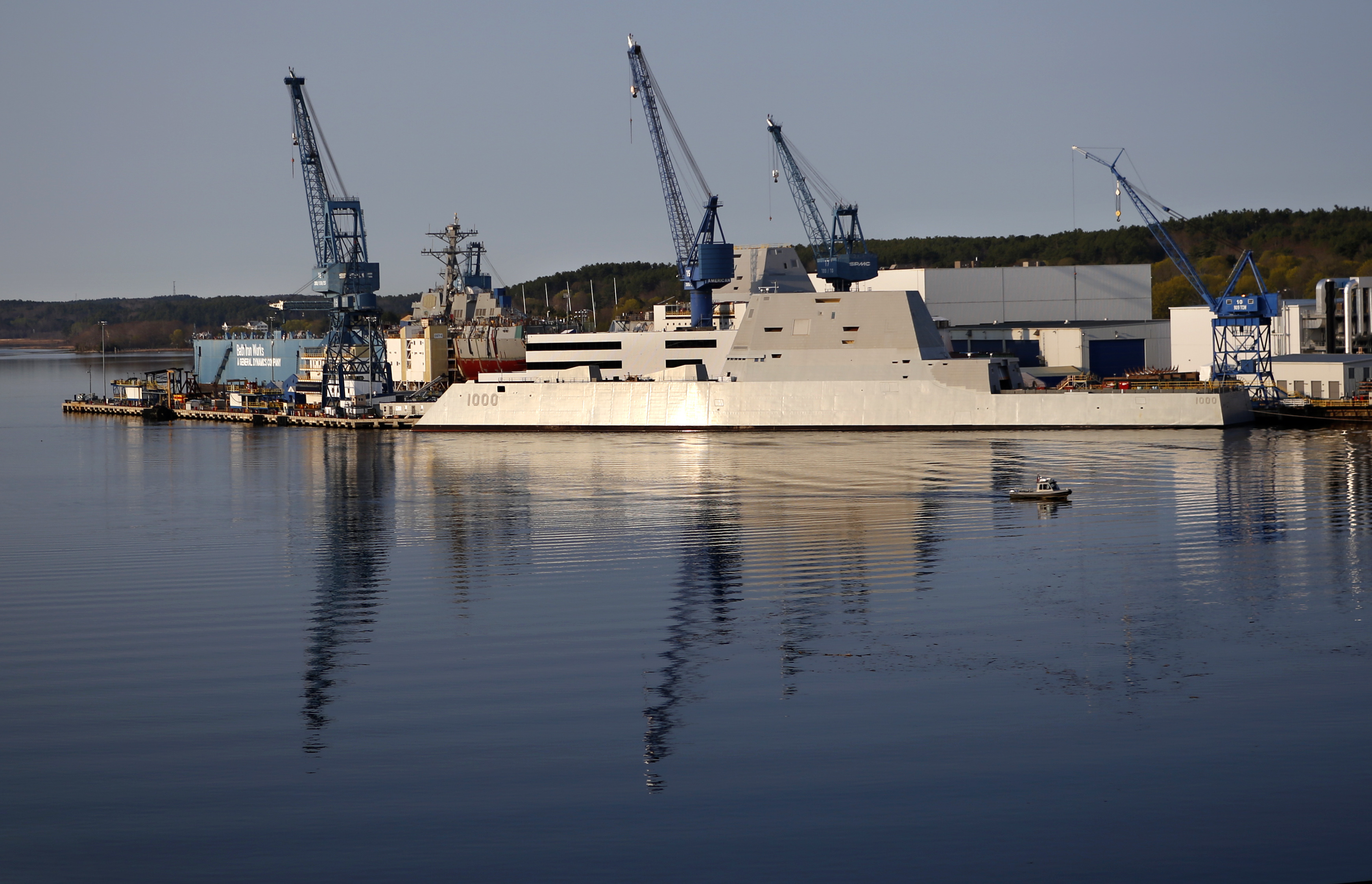 US Navy Ready To Take Ownership Of Its Largest Destroyer CBS News