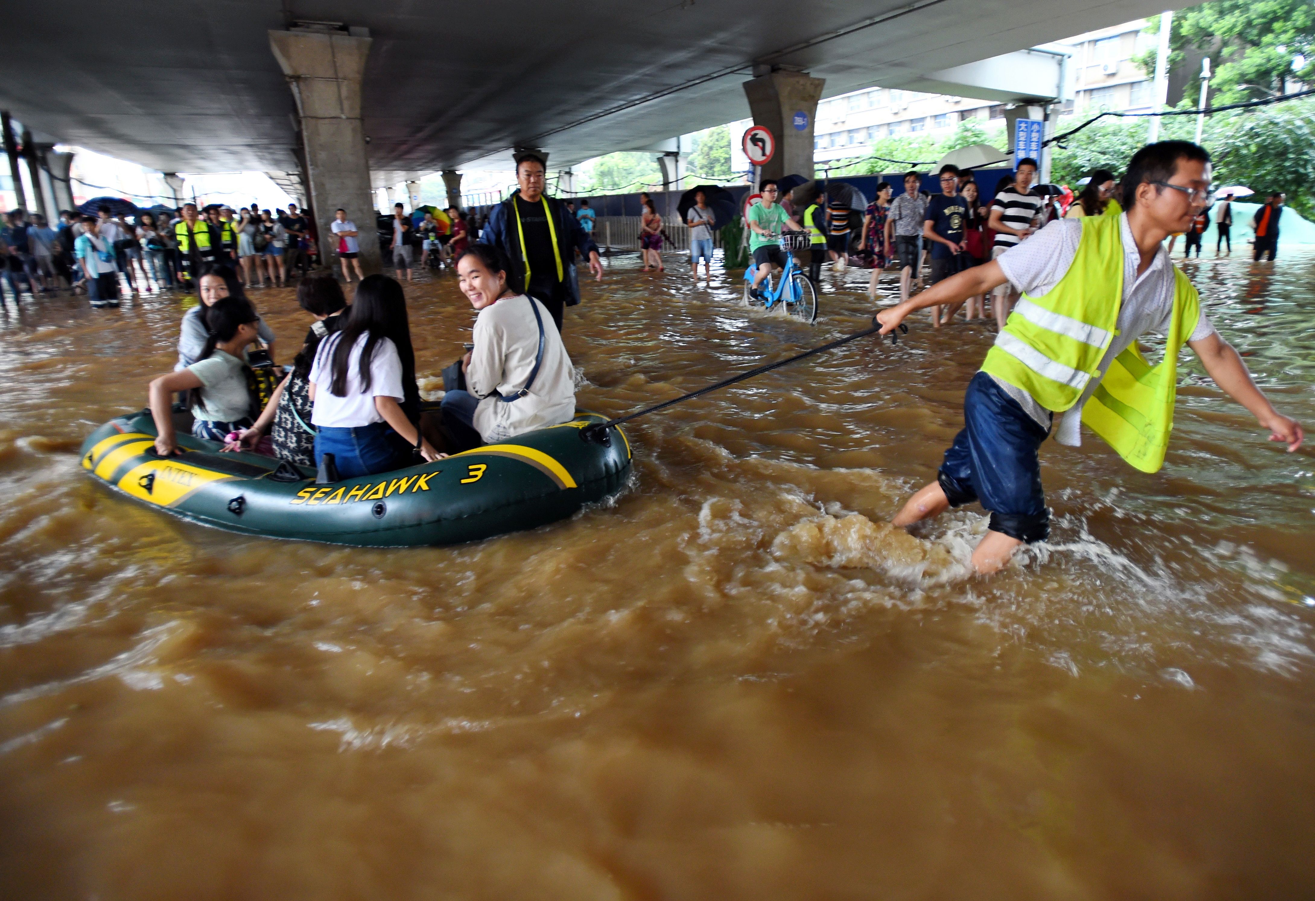 China flooding leaves scores dead and missing CBS News