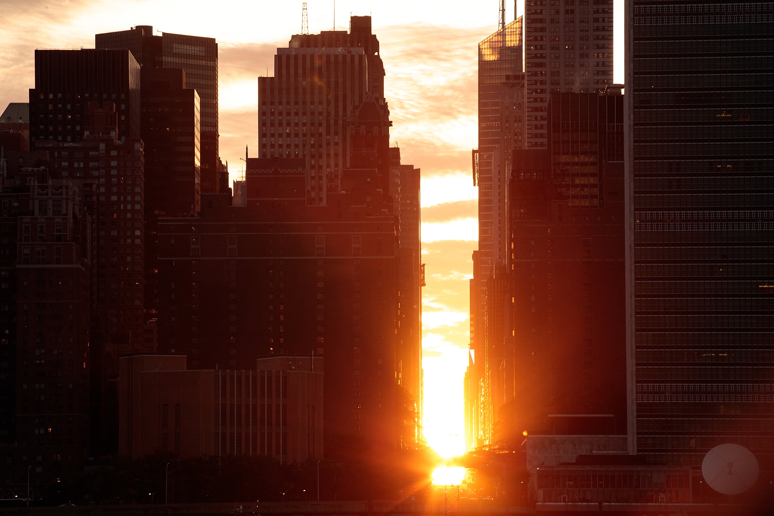 Manhattanhenge 2016 Manhattanhenge Pictures CBS News