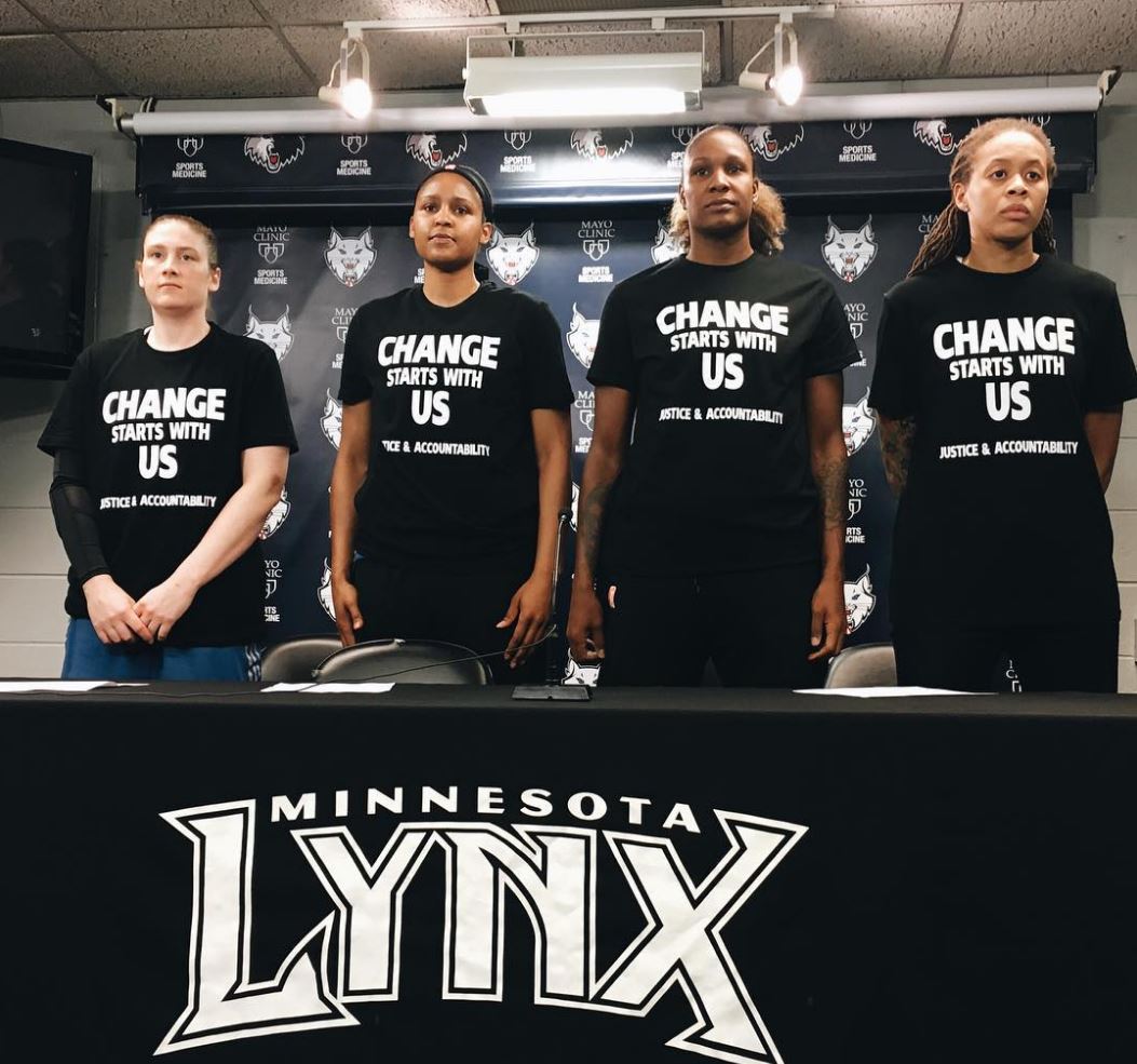 WNBA players drop Black Lives Matter protest in Texas - CBS News