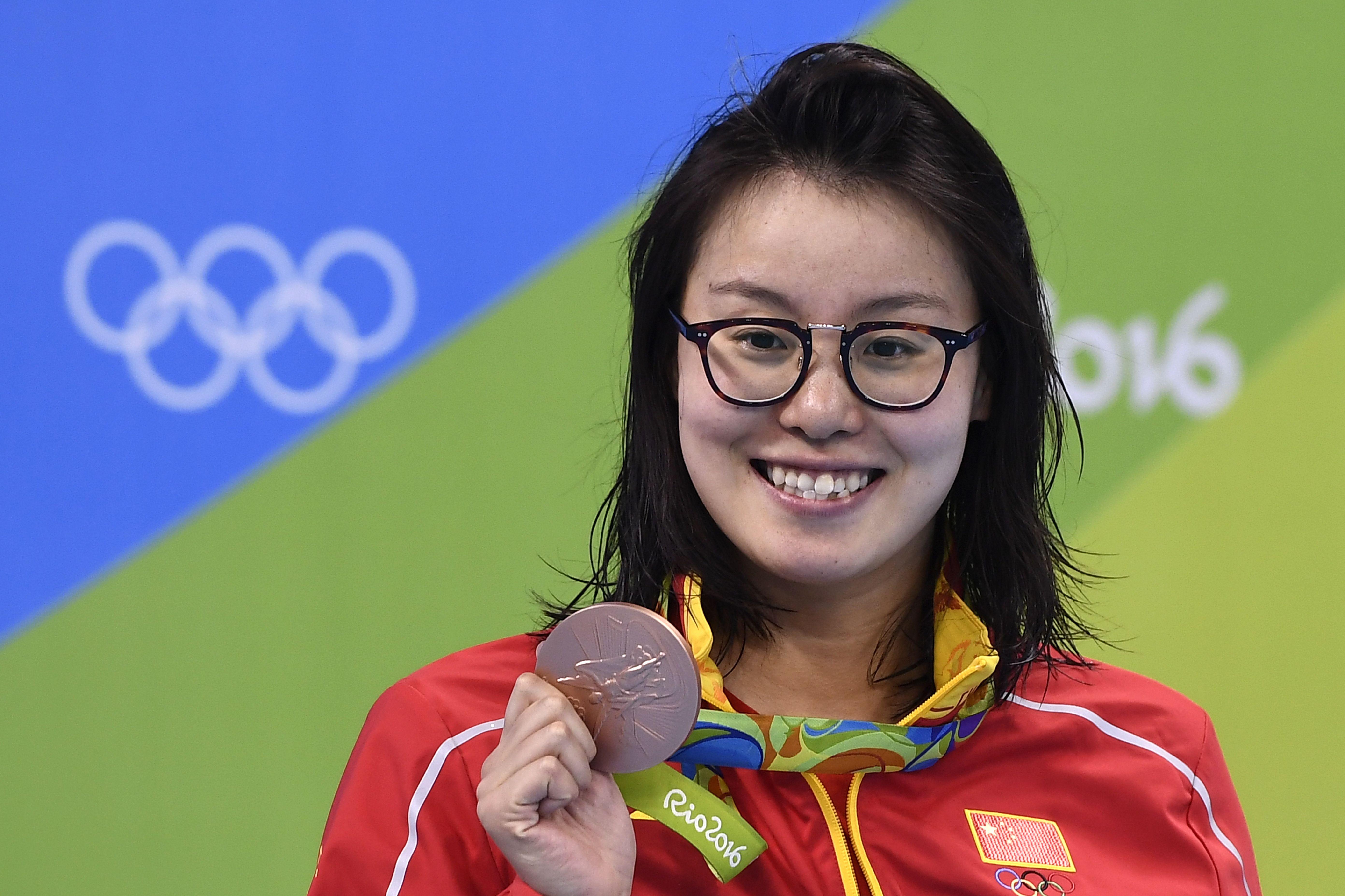 Olympic swimmer Fu Yuanhui discusses her period | Well+Good
