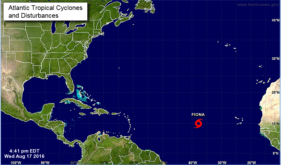 Tropical Storm Fiona Forms In The Atlantic CBS News