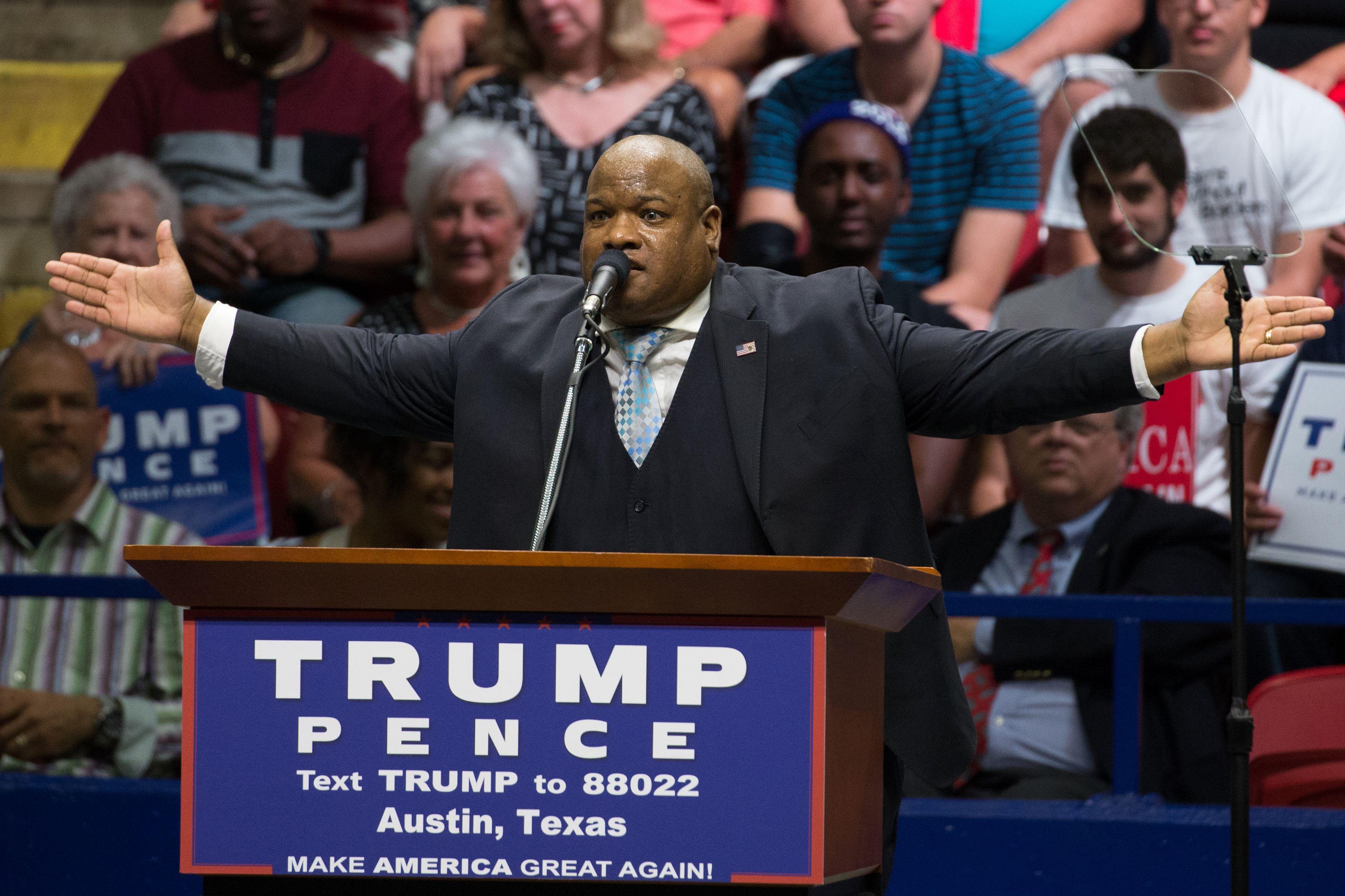 Mark burns. Black President Band.