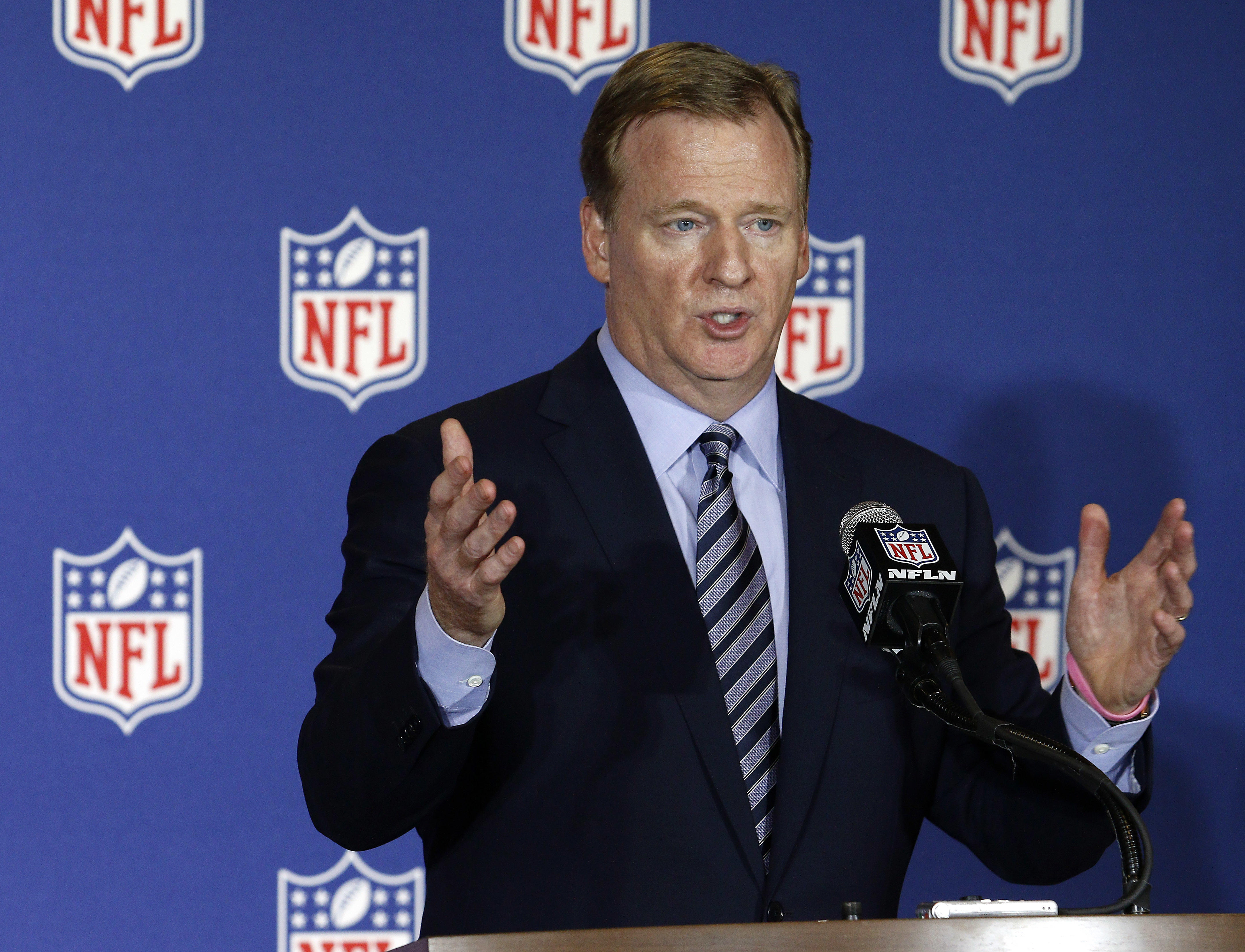 NFL Commissioner Roger Goodell Criticized on Airplane Banners, TV