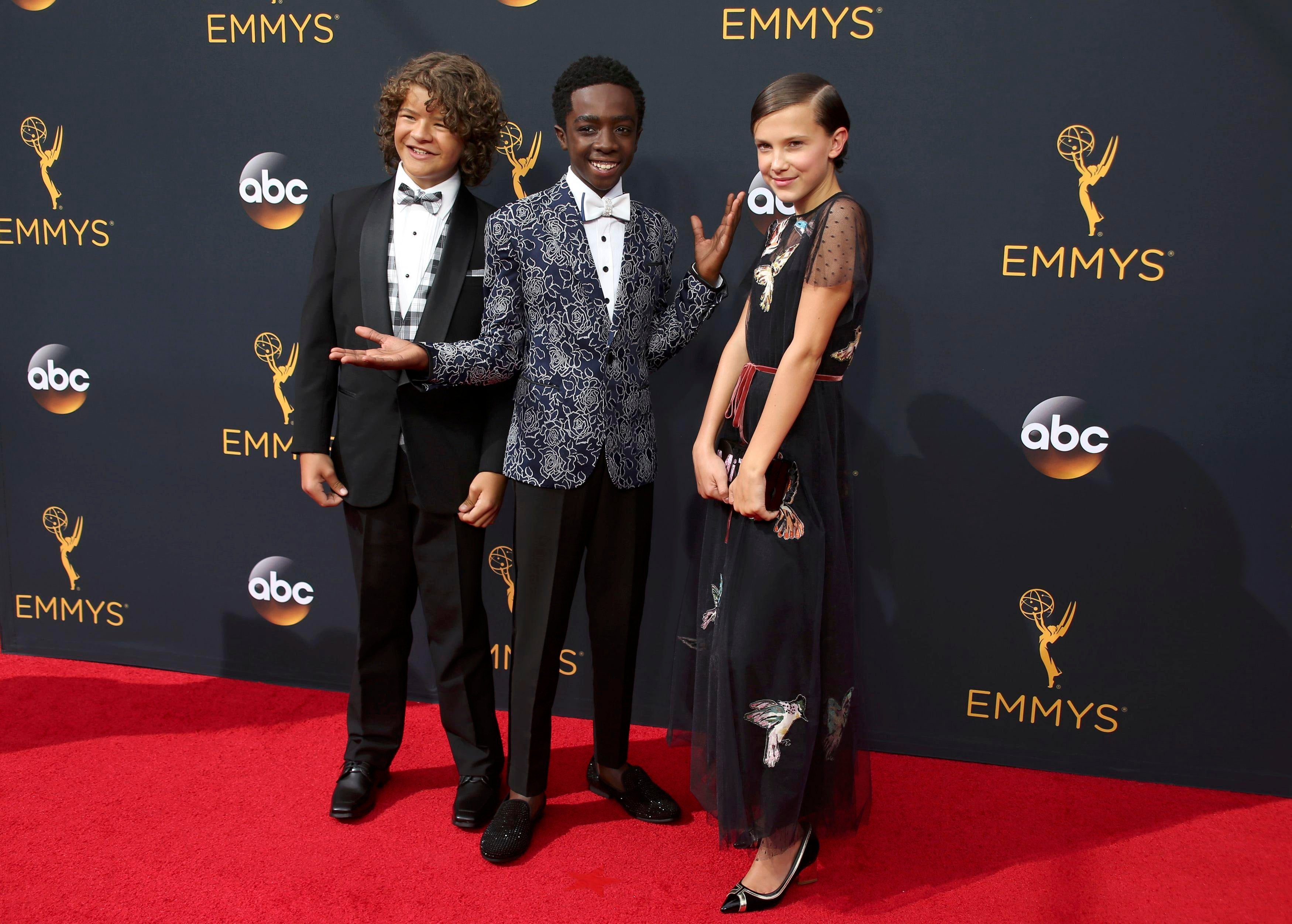 emmy awards  kids  stranger  steal  show cbs news