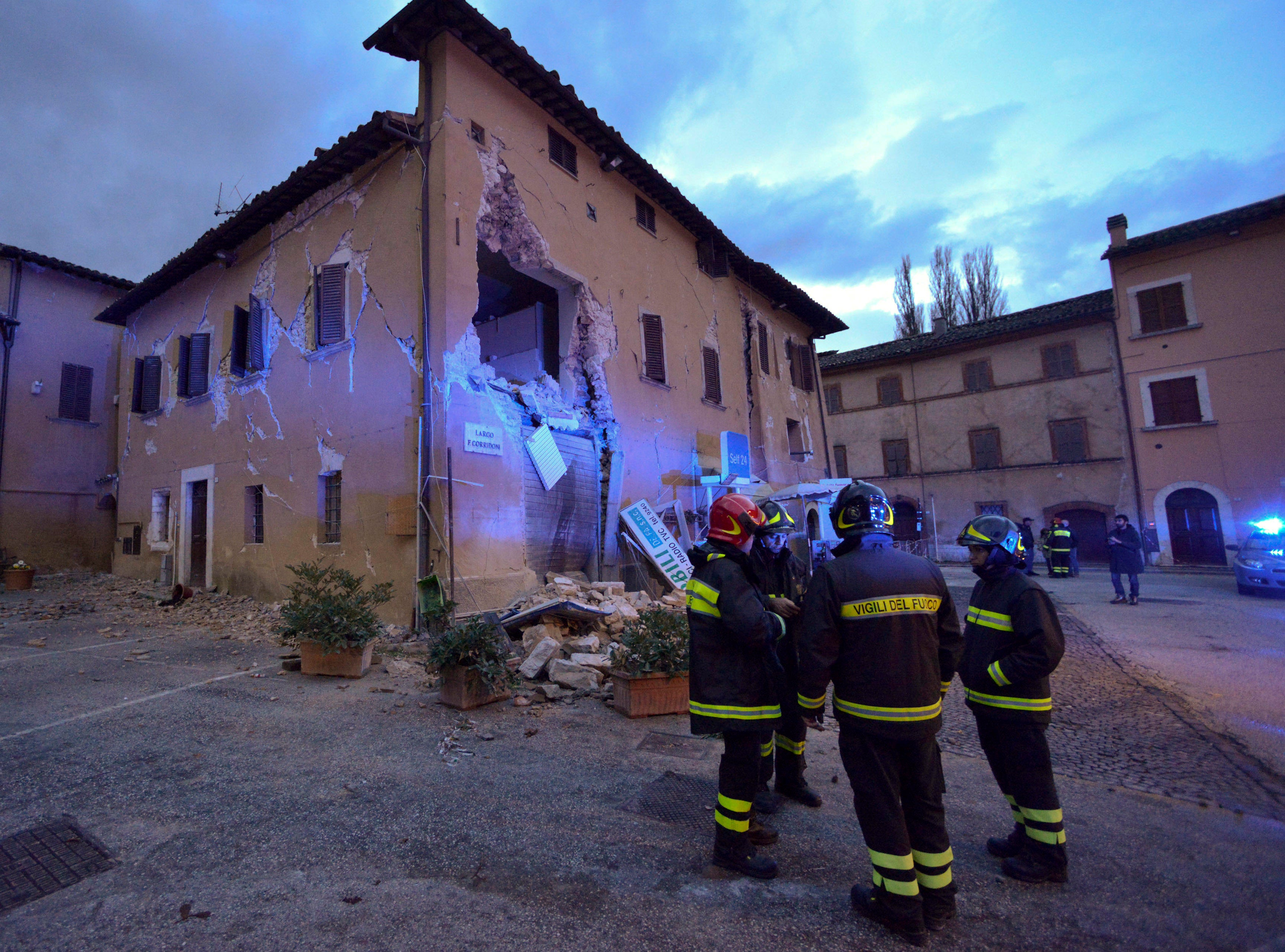 Officials in Italy assess damage after earthquakes CBS News