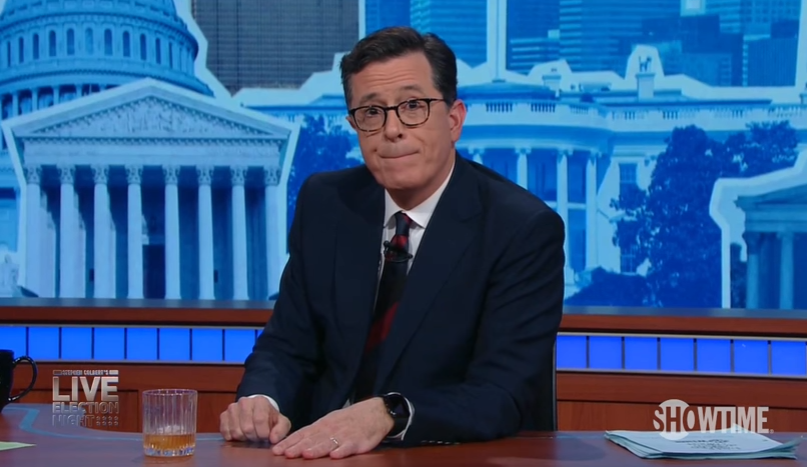 Stephen Colbert’s Poignant Sign Off To The 2016 Presidential Election Cbs News