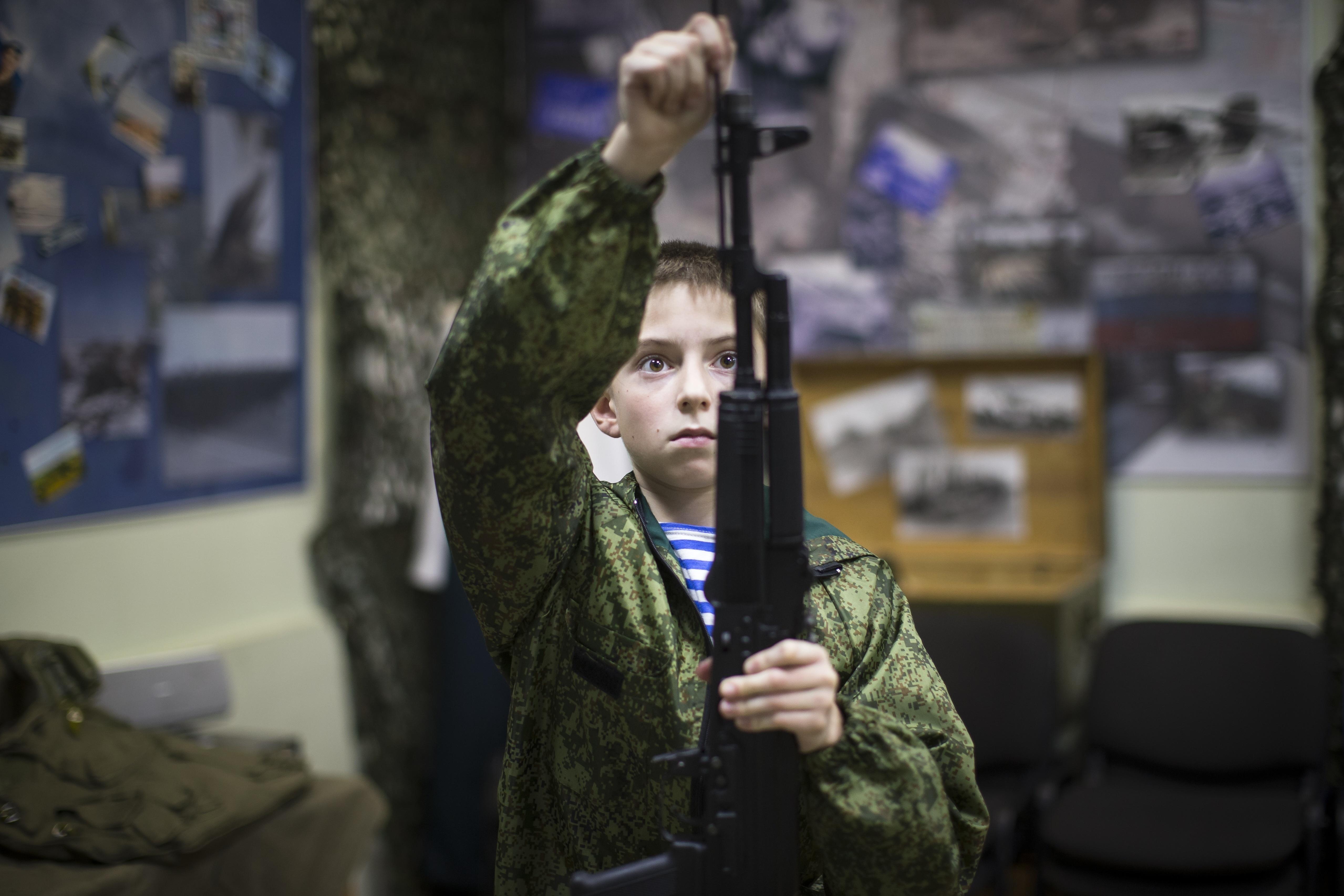 Russia Training Young Army Yunarmia To Encourage Patriotism And Teach Military Skills Amid 