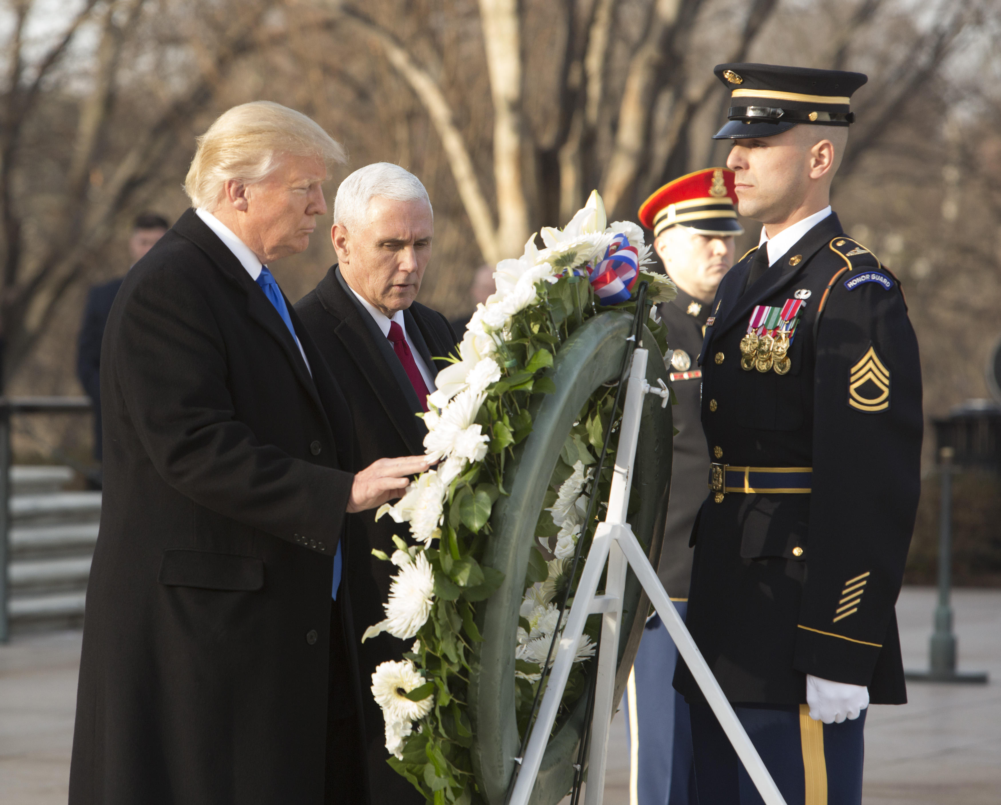 Trump Says He Should Have Visited Arlington National Cemetery On   Gettyimages 632116012 