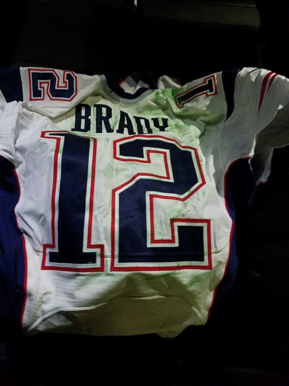 Brady jersey theft suspect spent Super Bowl week taking 