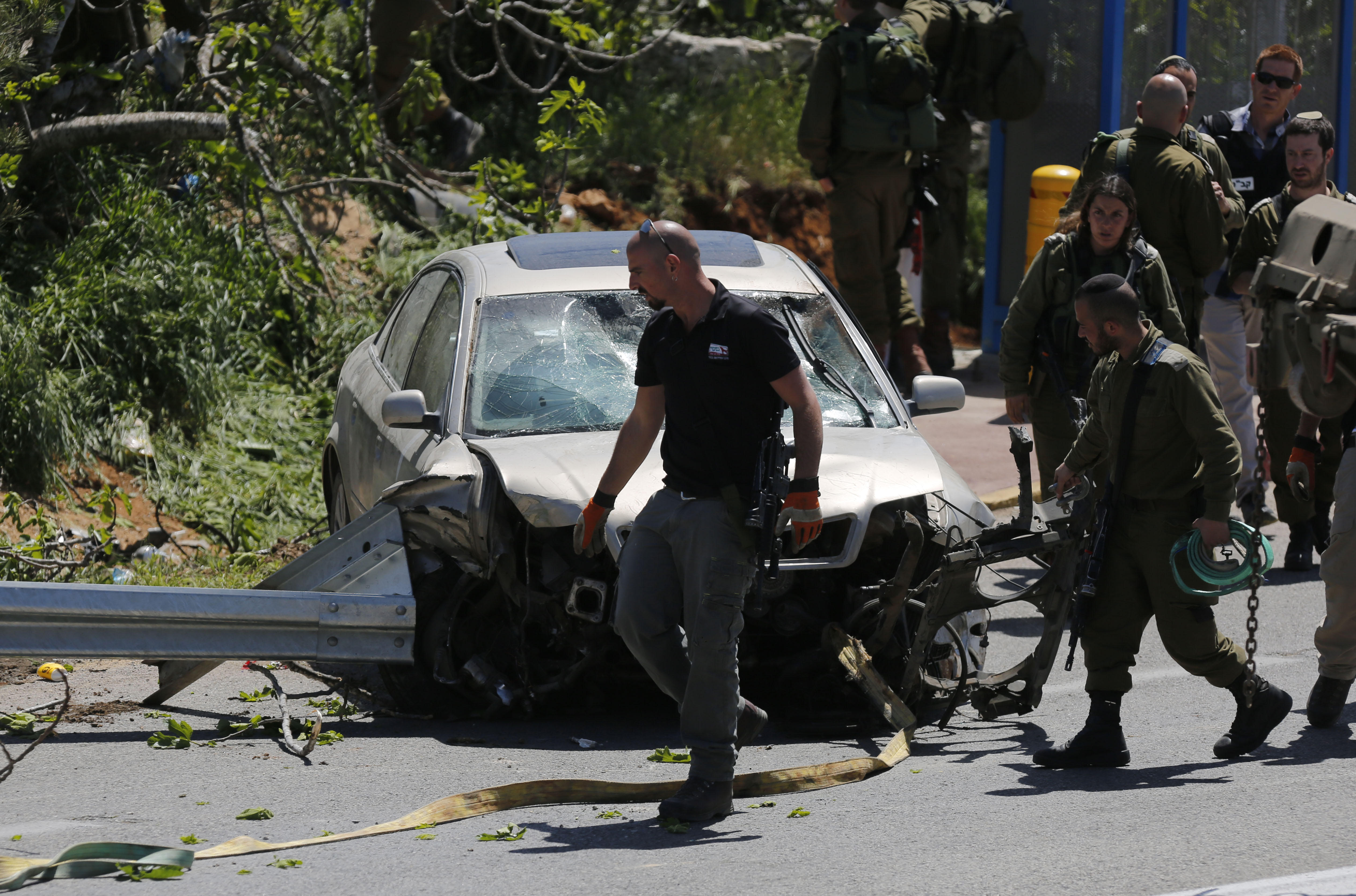 Israel says Palestinian car attack leaves 1 dead near Ofra Jewish