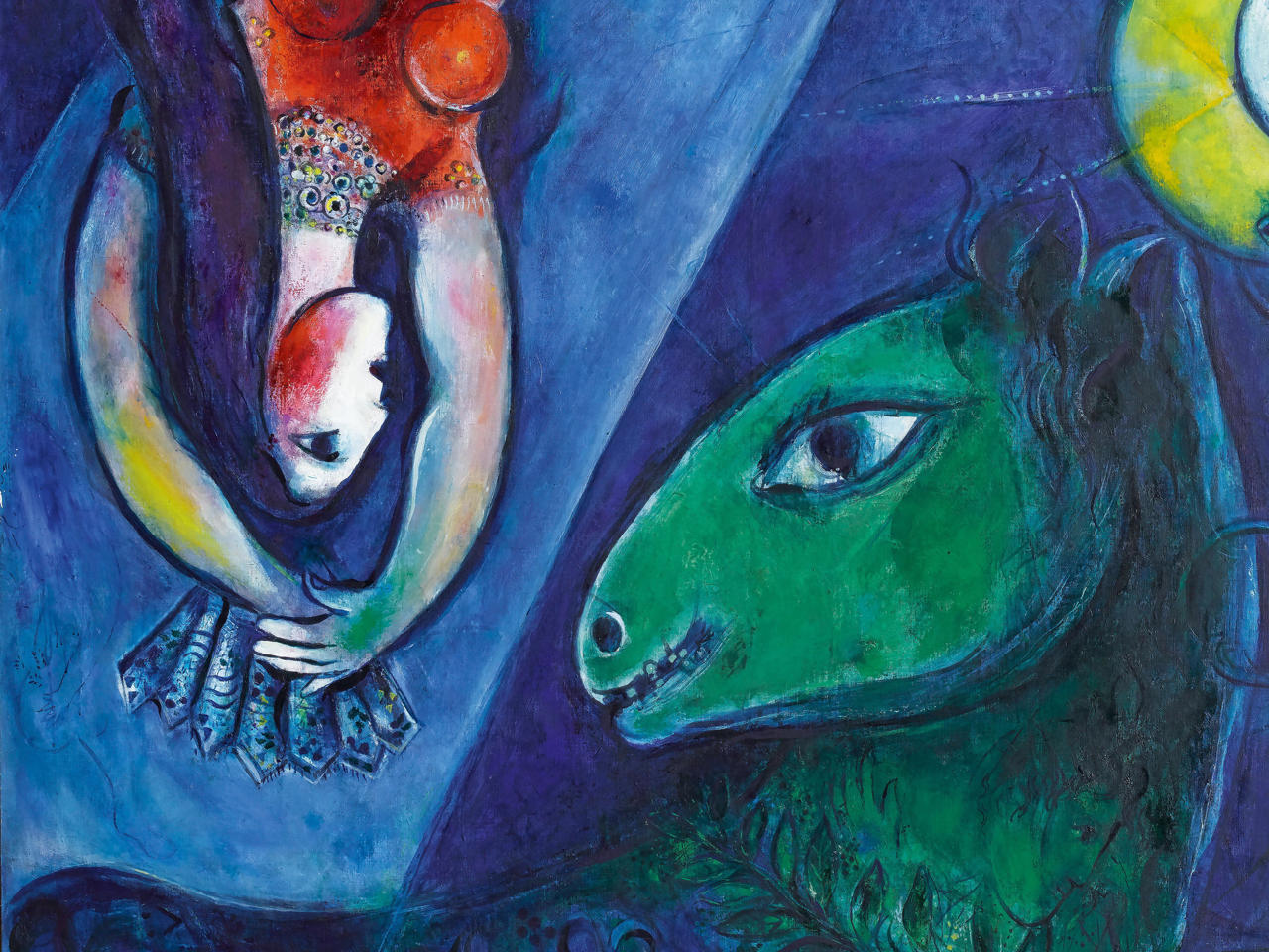 How music influenced the art of Marc Chagall - CBS News1280 x 960
