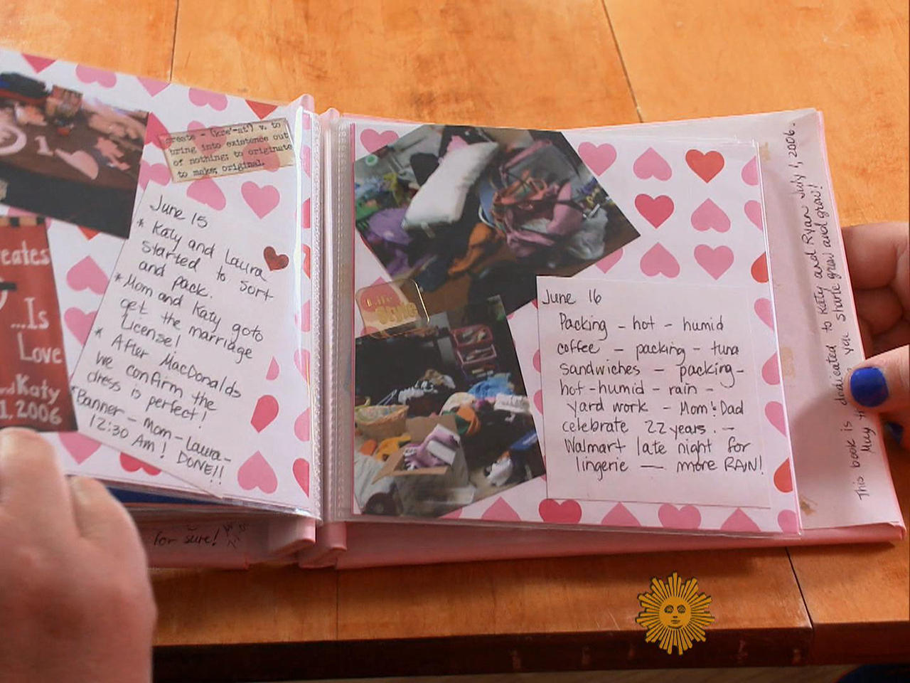 Scrapbooking Opening A Page On The Past Cbs News
