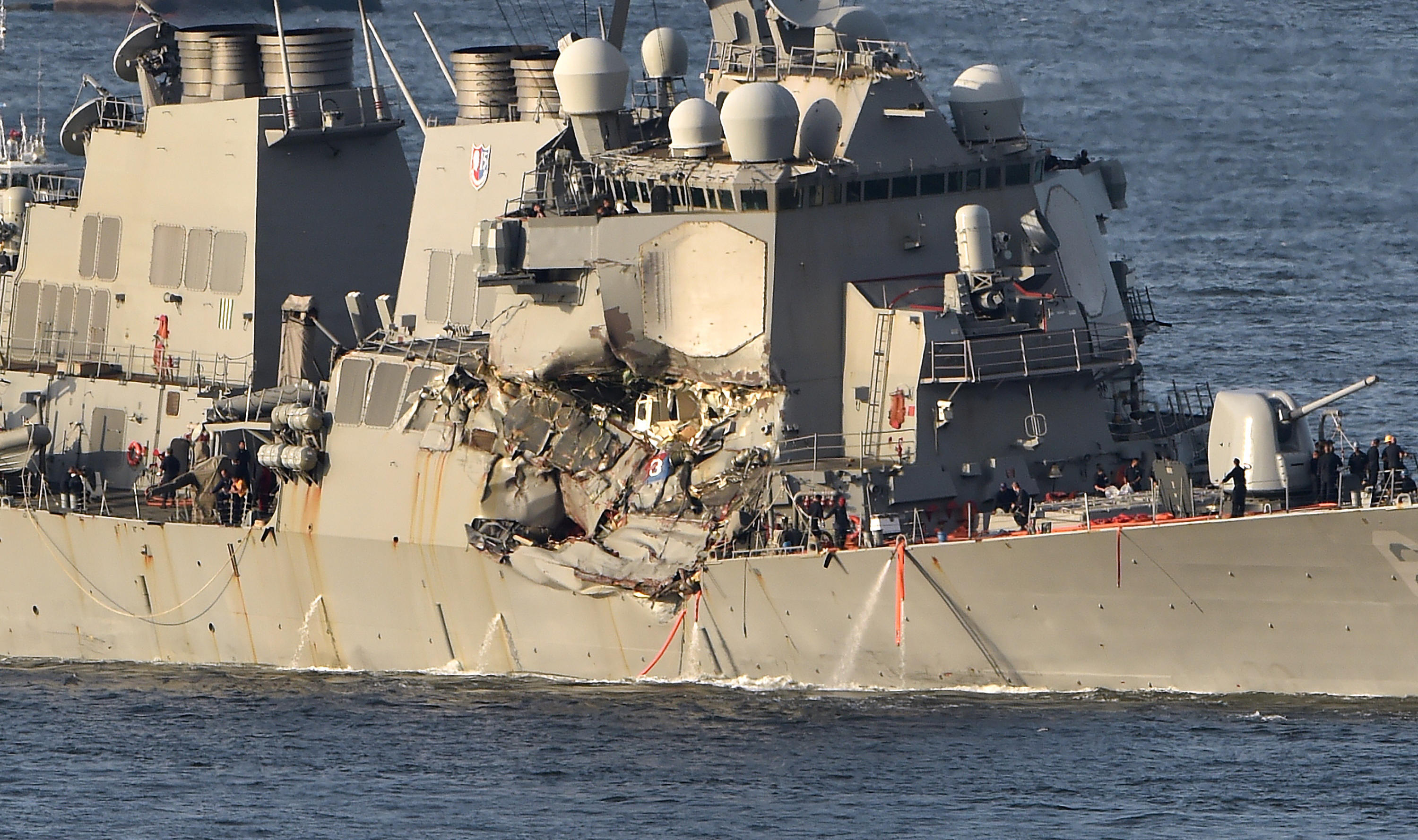 7 sailors missing from USS Fitzgerald after collision off Japanese coast - CBS News