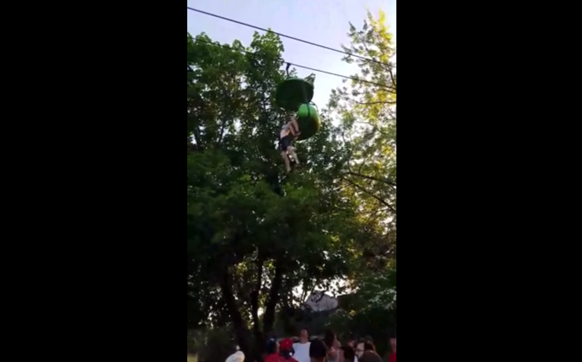Shocking video captures girl falling from Six Flags ride CBS News