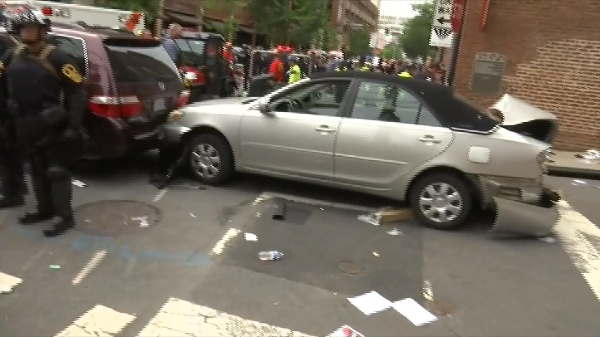 Car plows into protesters in Charlottesville live updates CBS News