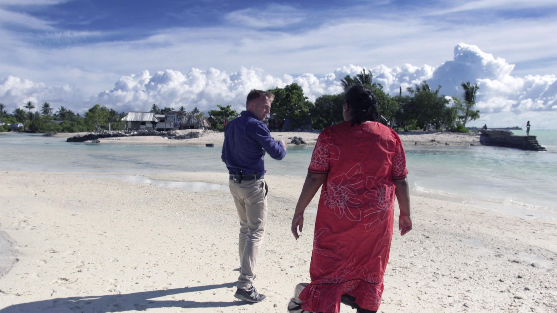 Climate Refugees Kiribati CBS News